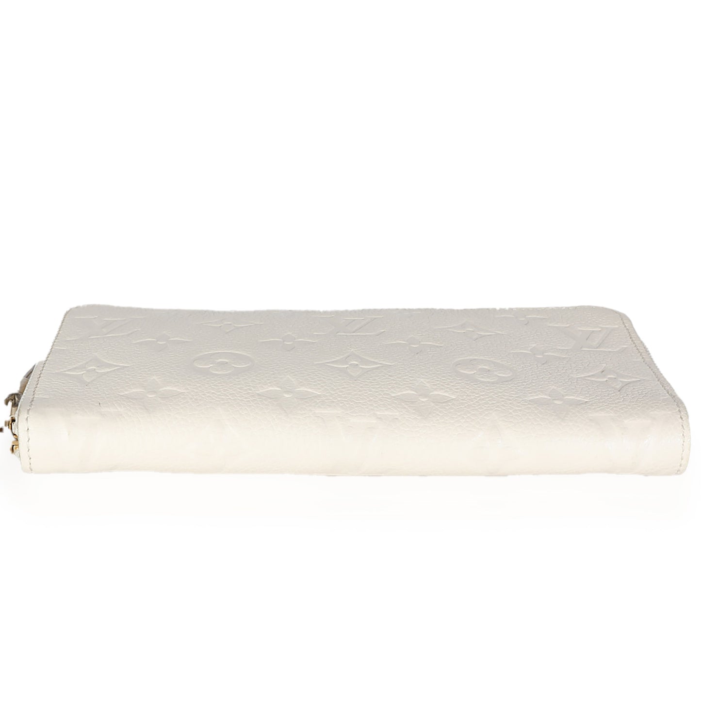 Louis Vuitton Cream Monogram Empreinte Zippy Wallet