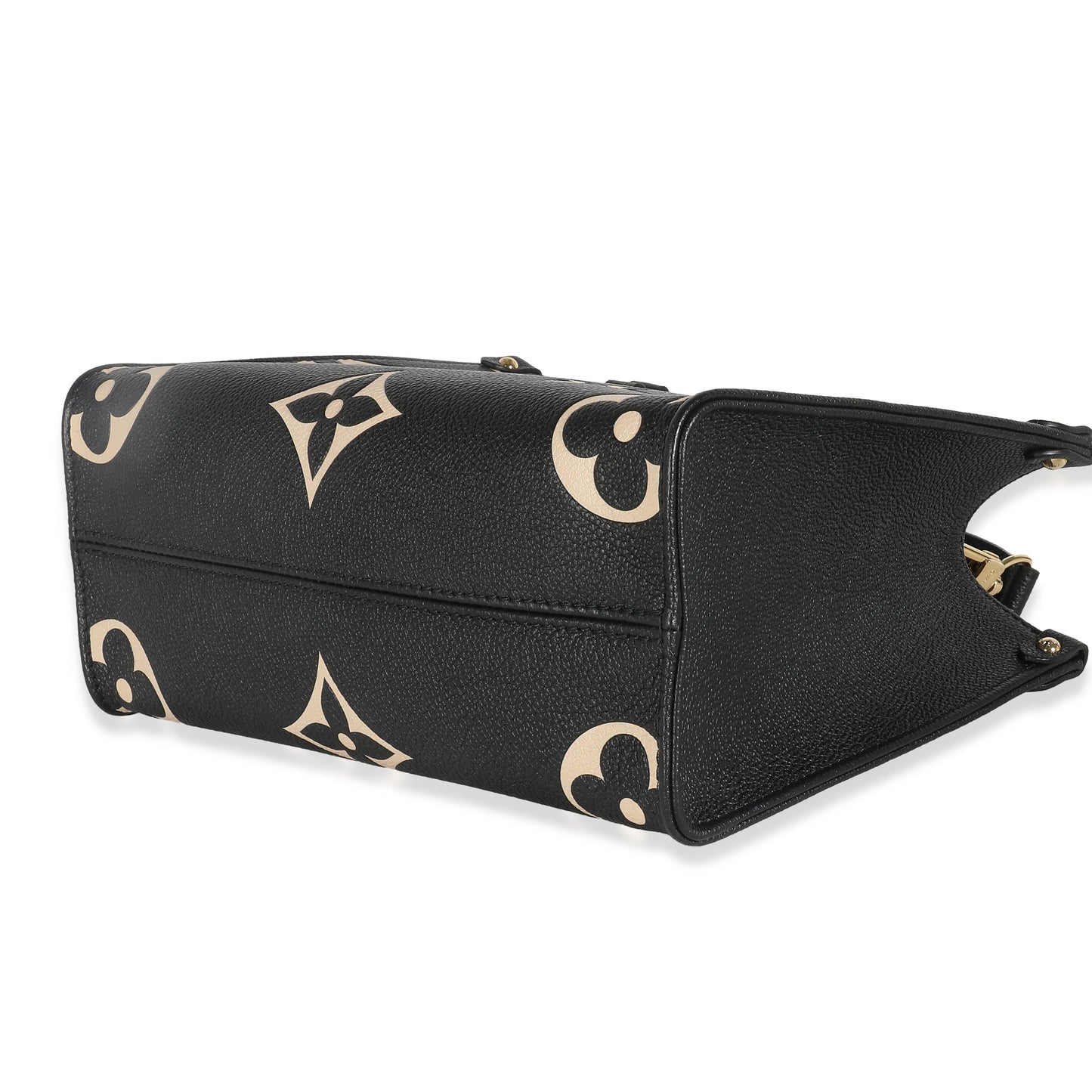 Louis Vuitton Beige Black Giant Monogram Empreinte Onthego PM