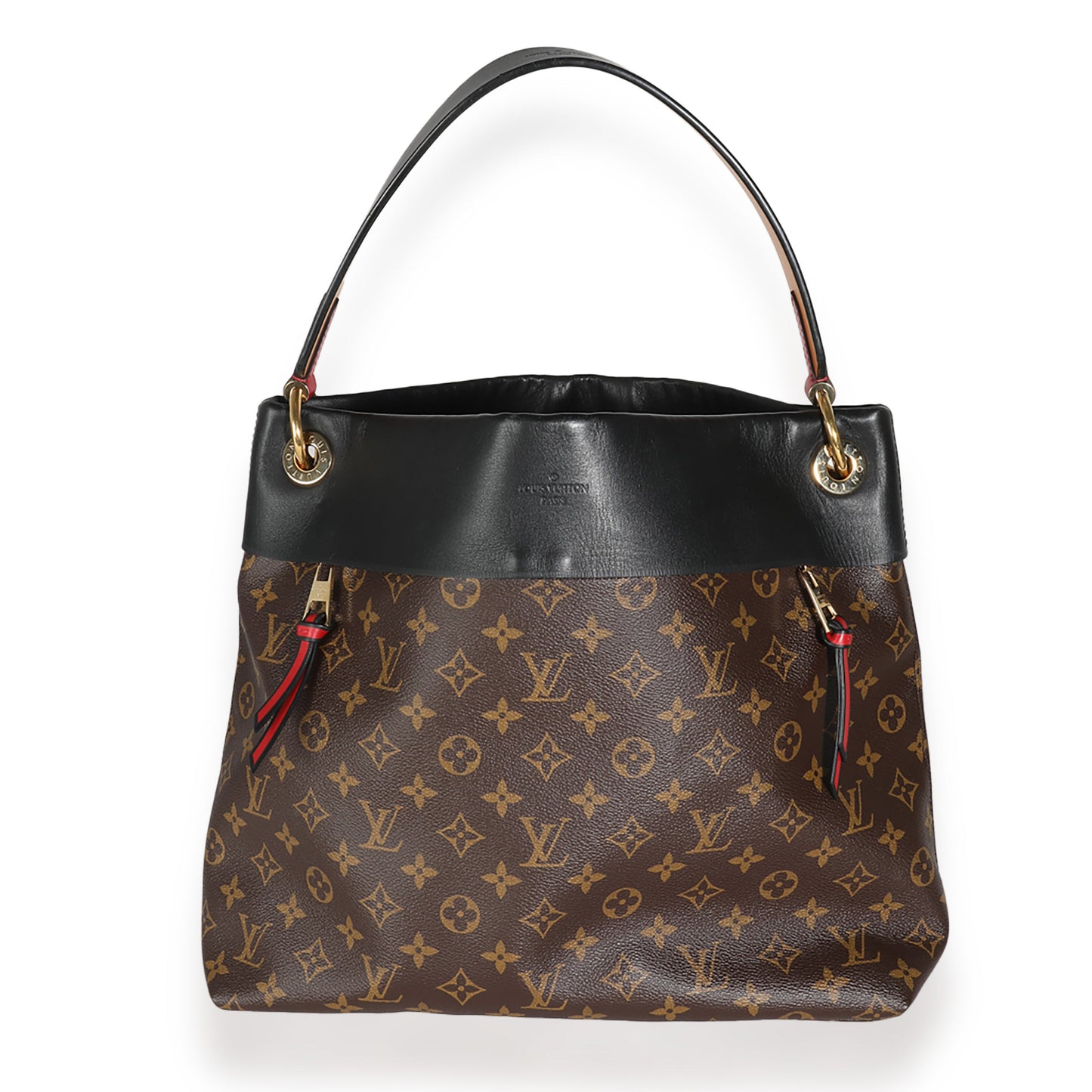 Louis Vuitton Black Monogram Canvas Tuileries Hobo