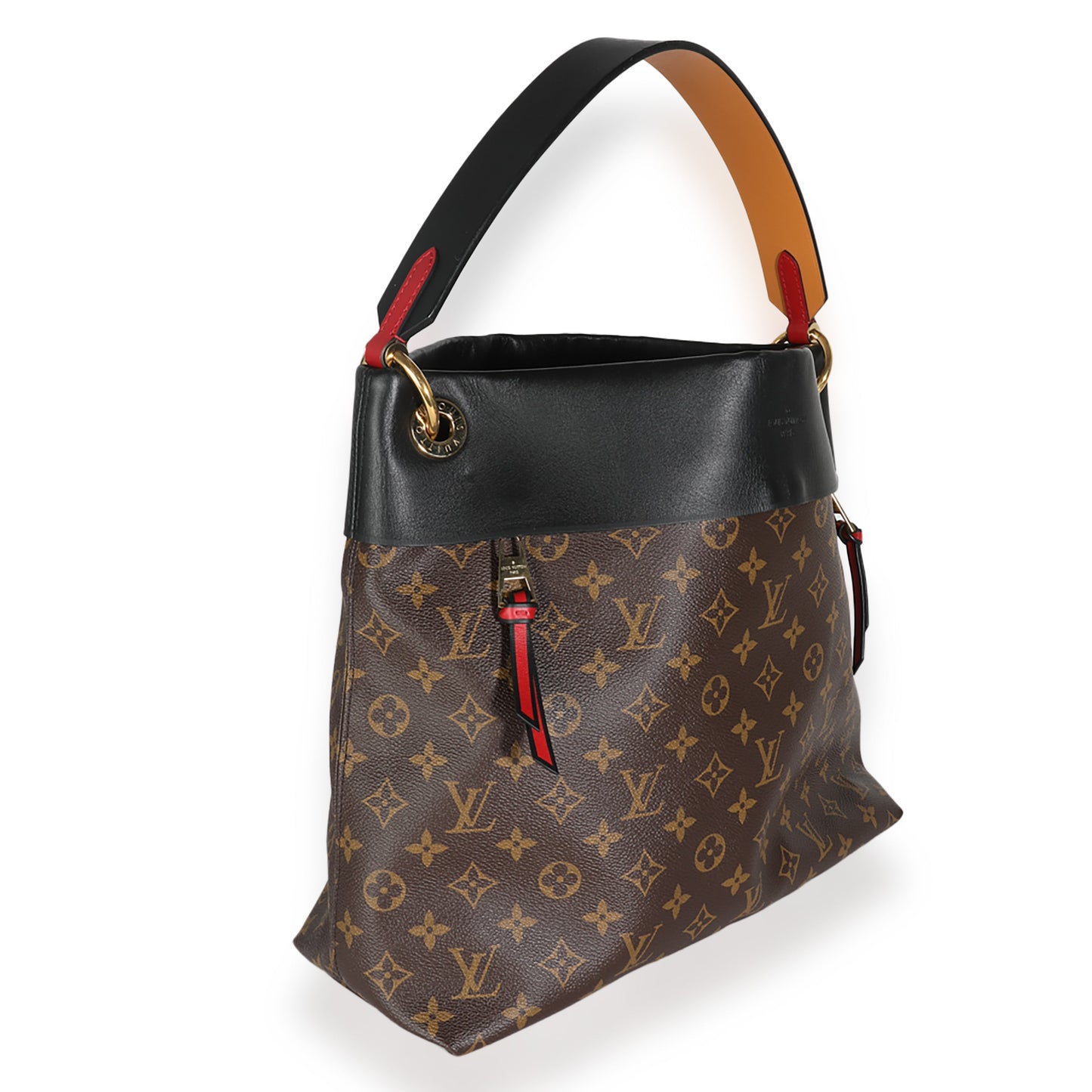 Louis Vuitton Black Monogram Canvas Tuileries Hobo
