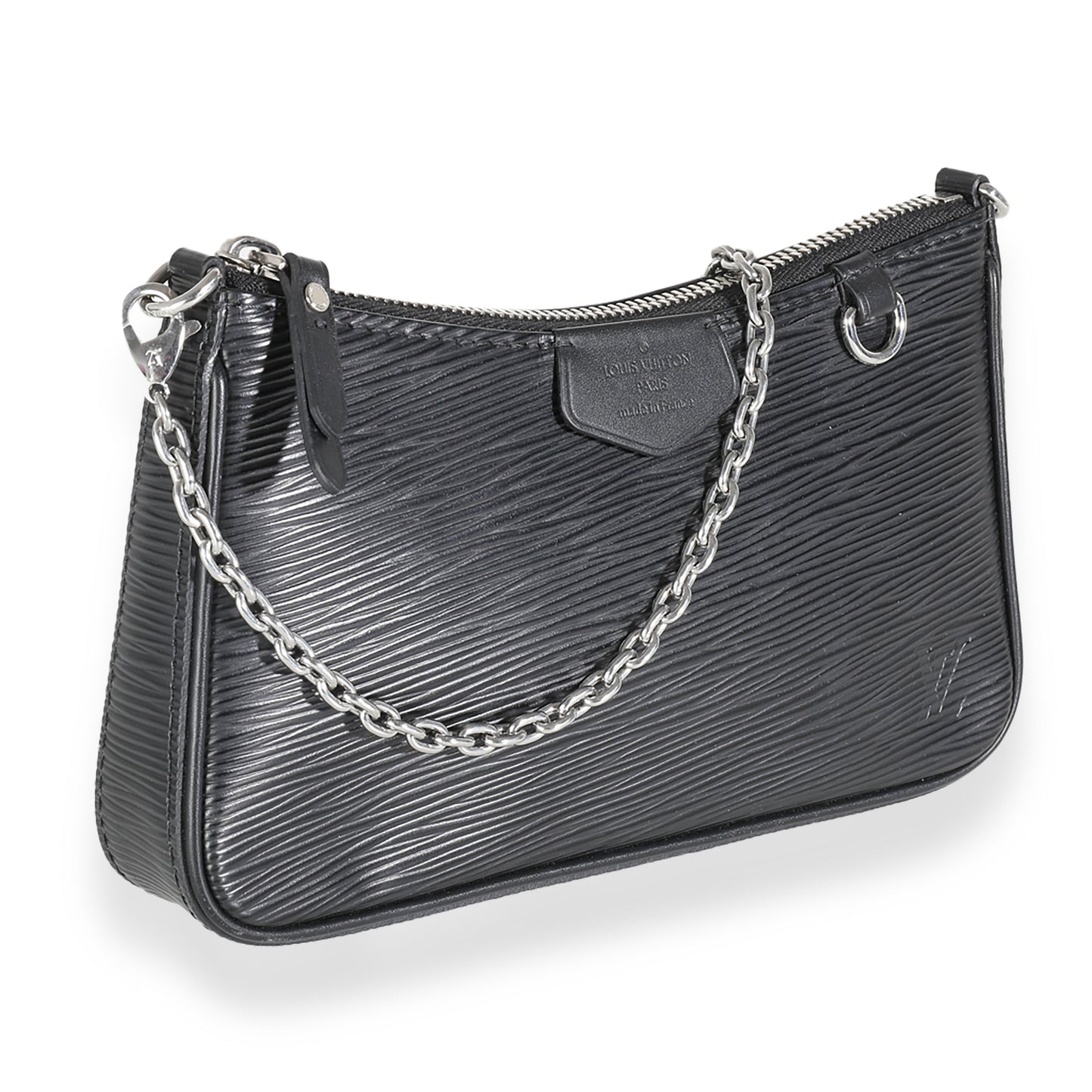 Louis Vuitton Black Epi Easy Pouch On Strap