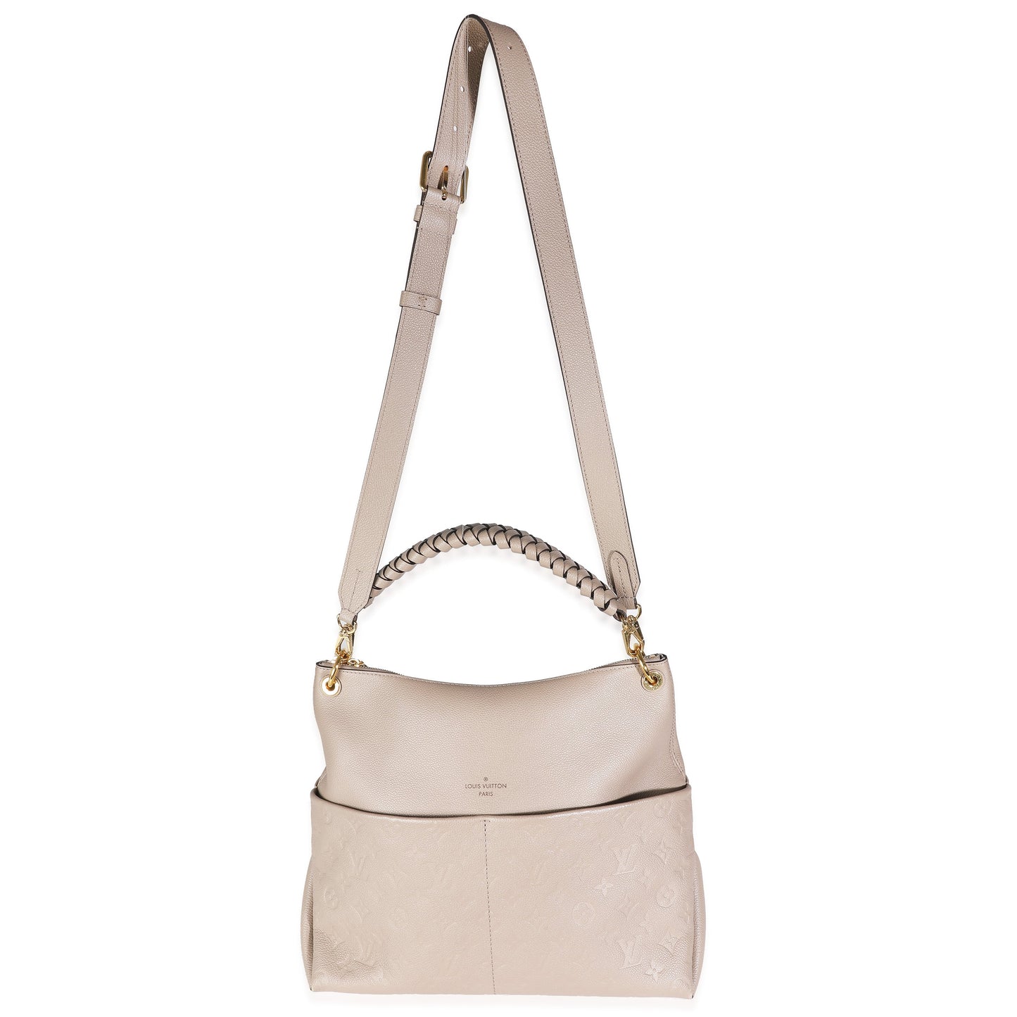 Louis Vuitton Turtledove Monogram Empreinte Maida Hobo