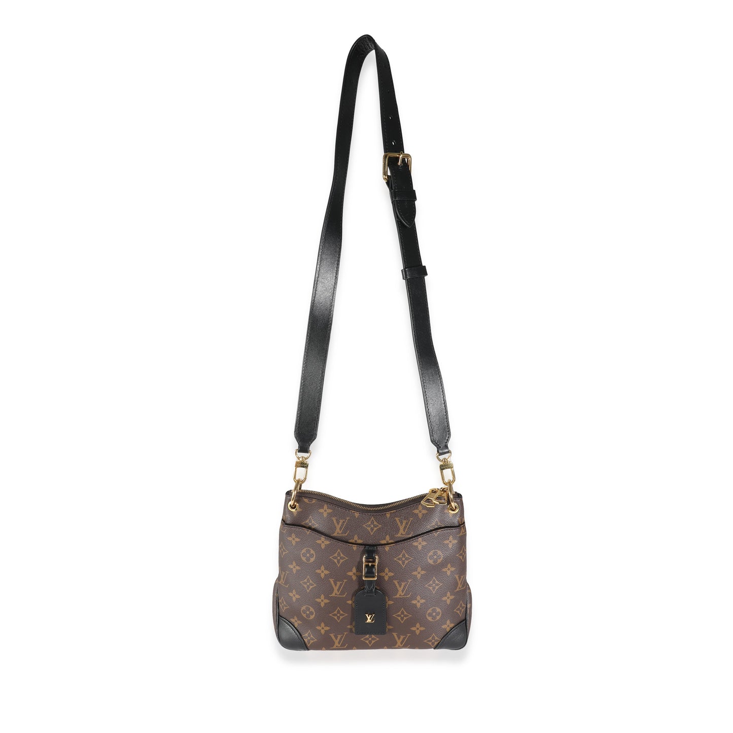 Louis Vuitton Black Monogram Canvas Odeon PM