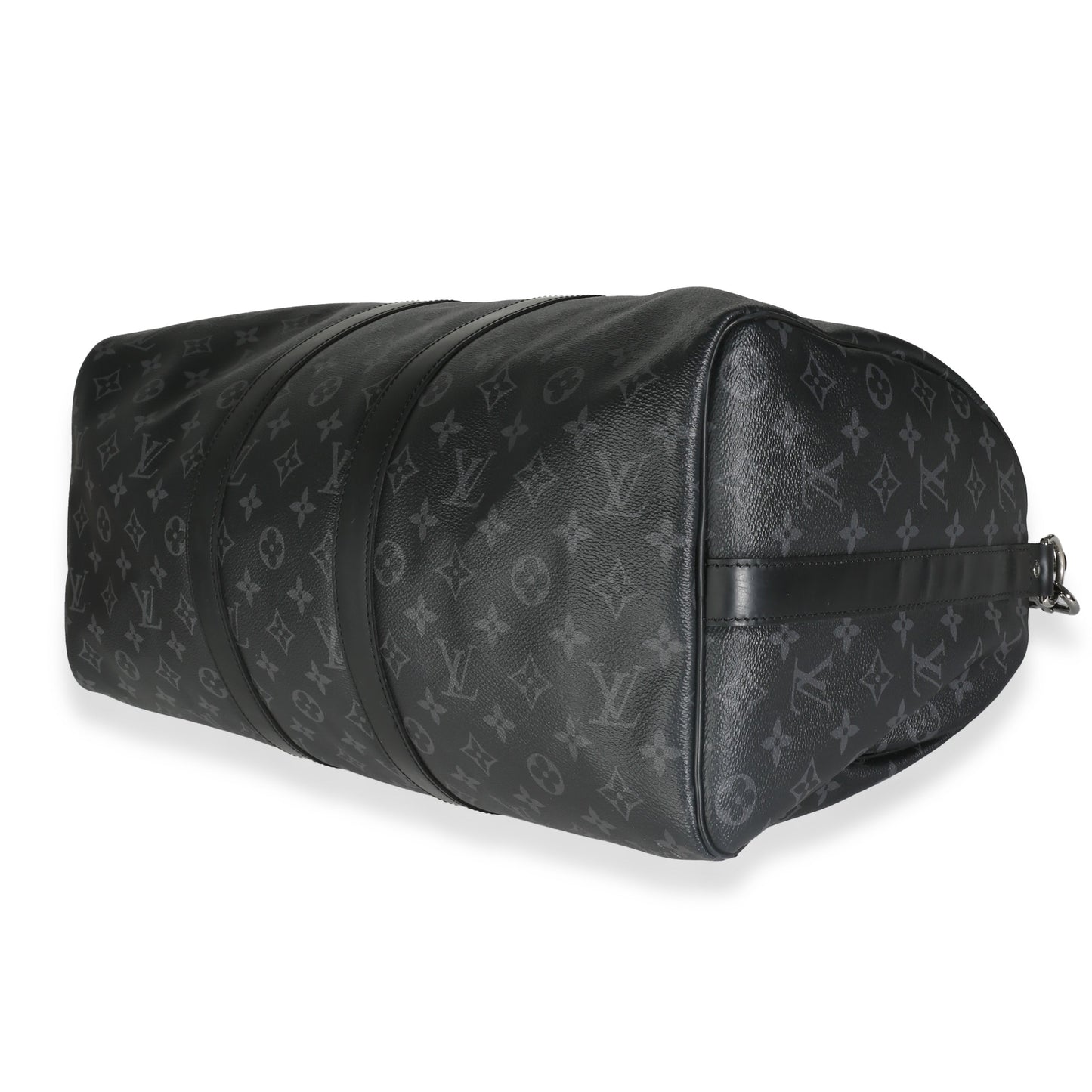 Louis Vuitton Monogram Eclipse Canvas Keepall Bandouliere 45