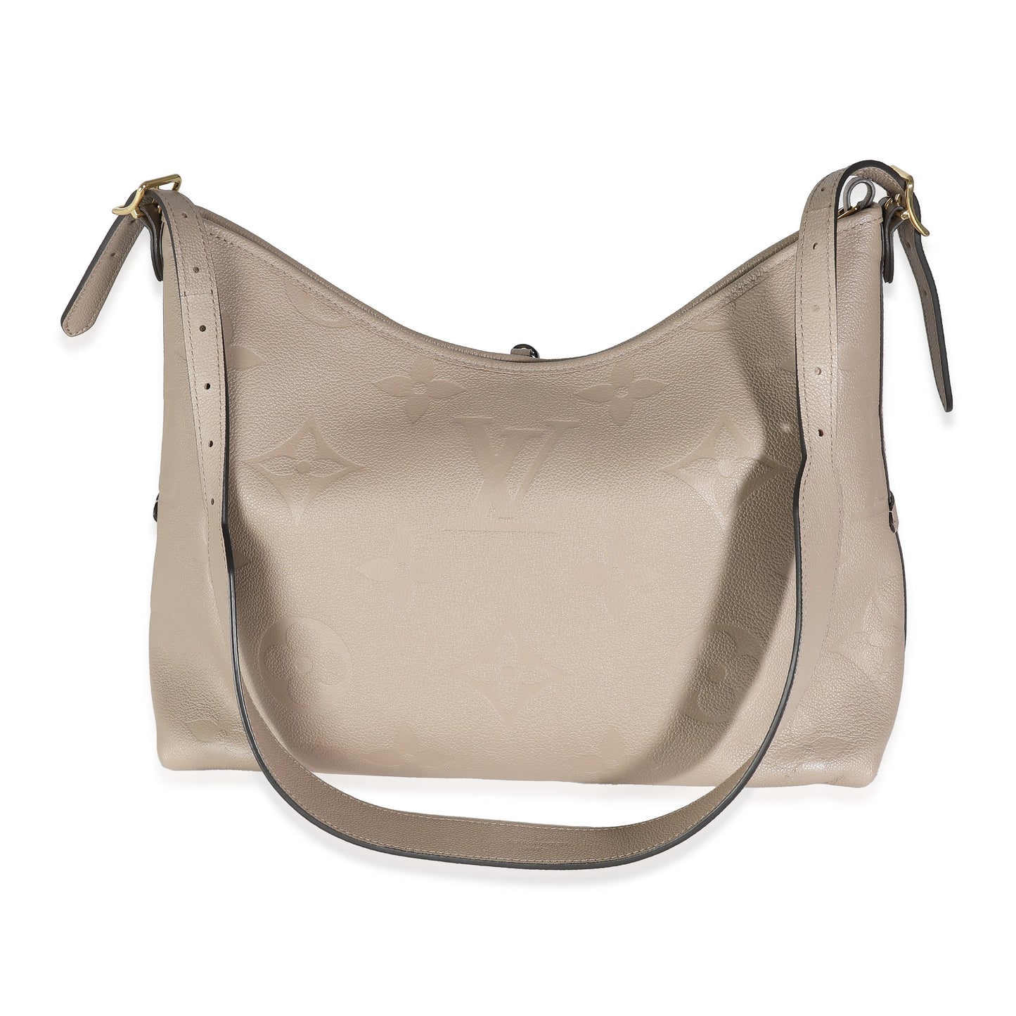 Louis Vuitton Turtledove Monogram Empreinte CarryAll MM