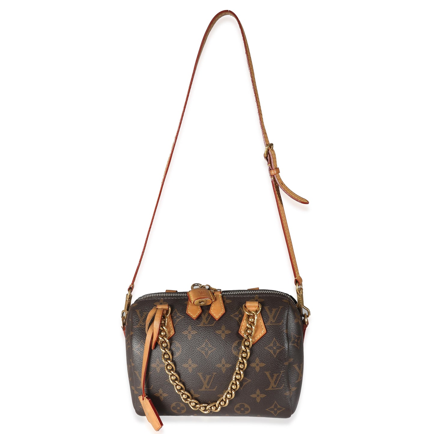 Louis Vuitton Monogram Canvas Chain Speedy 20