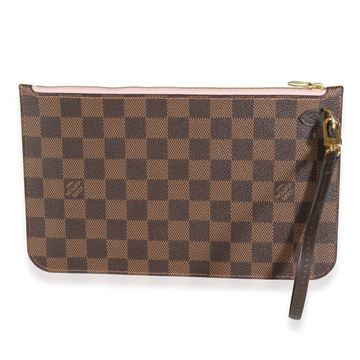 Louis Vuitton Damier Ebene Canvas Neverfull Pouch