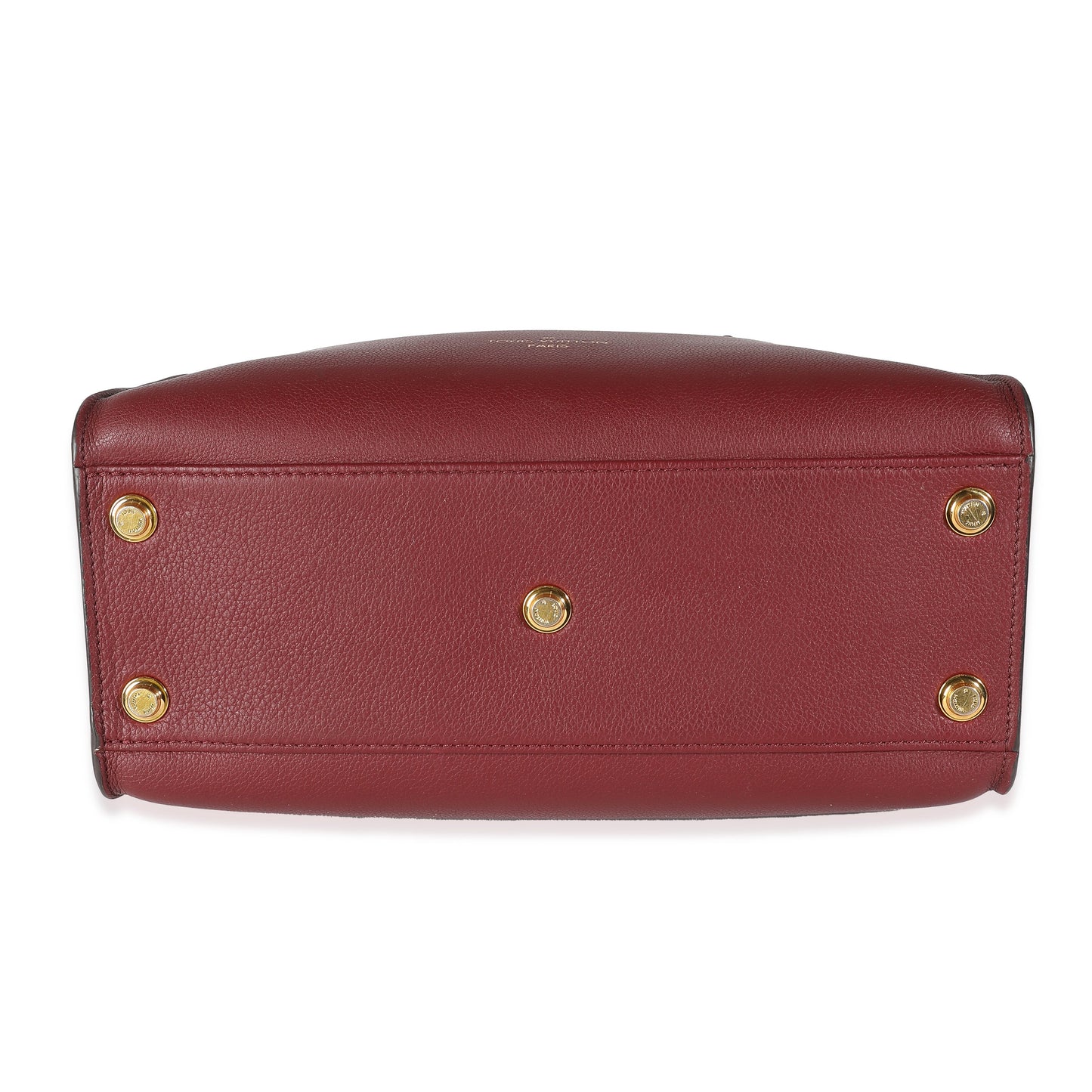 Louis Vuitton Wine Monogram Canvas On My Side MM