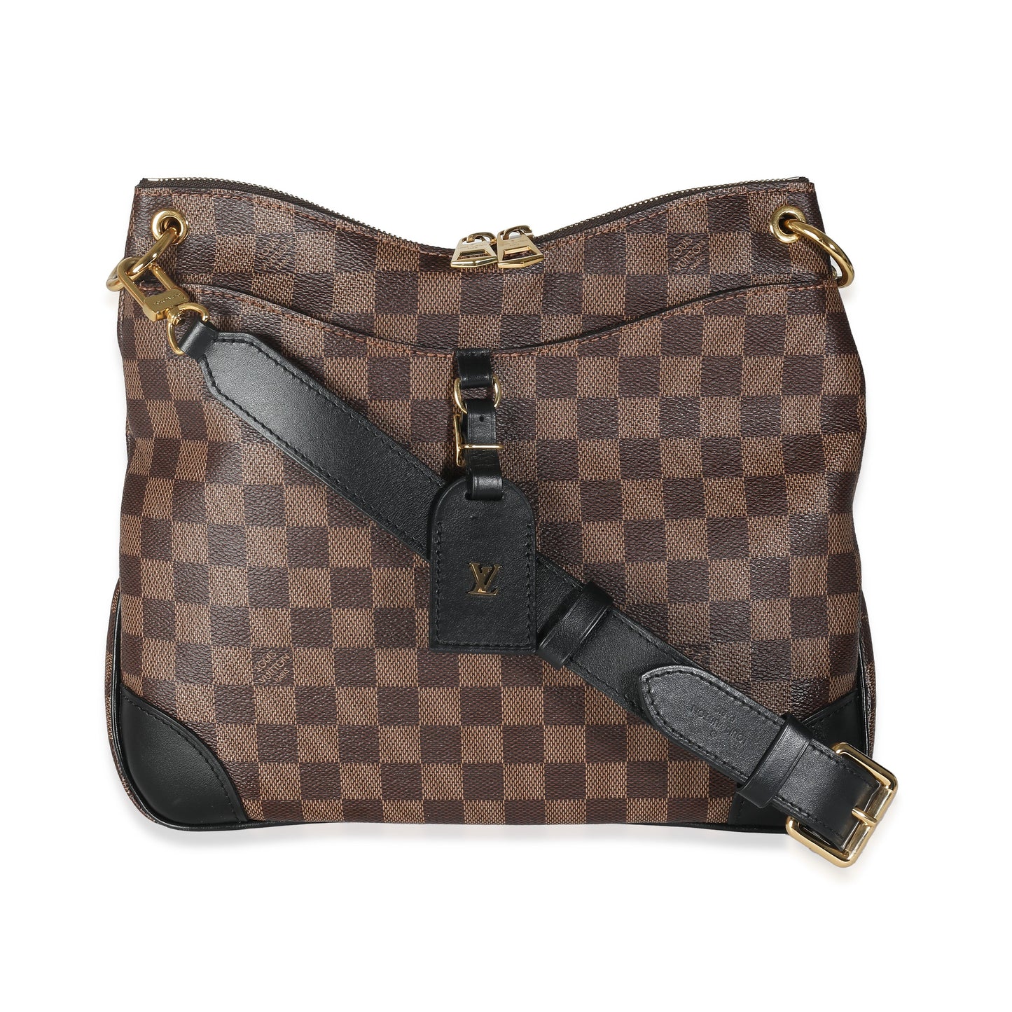Louis Vuitton Black Damier Ebene Canvas Odeon MM