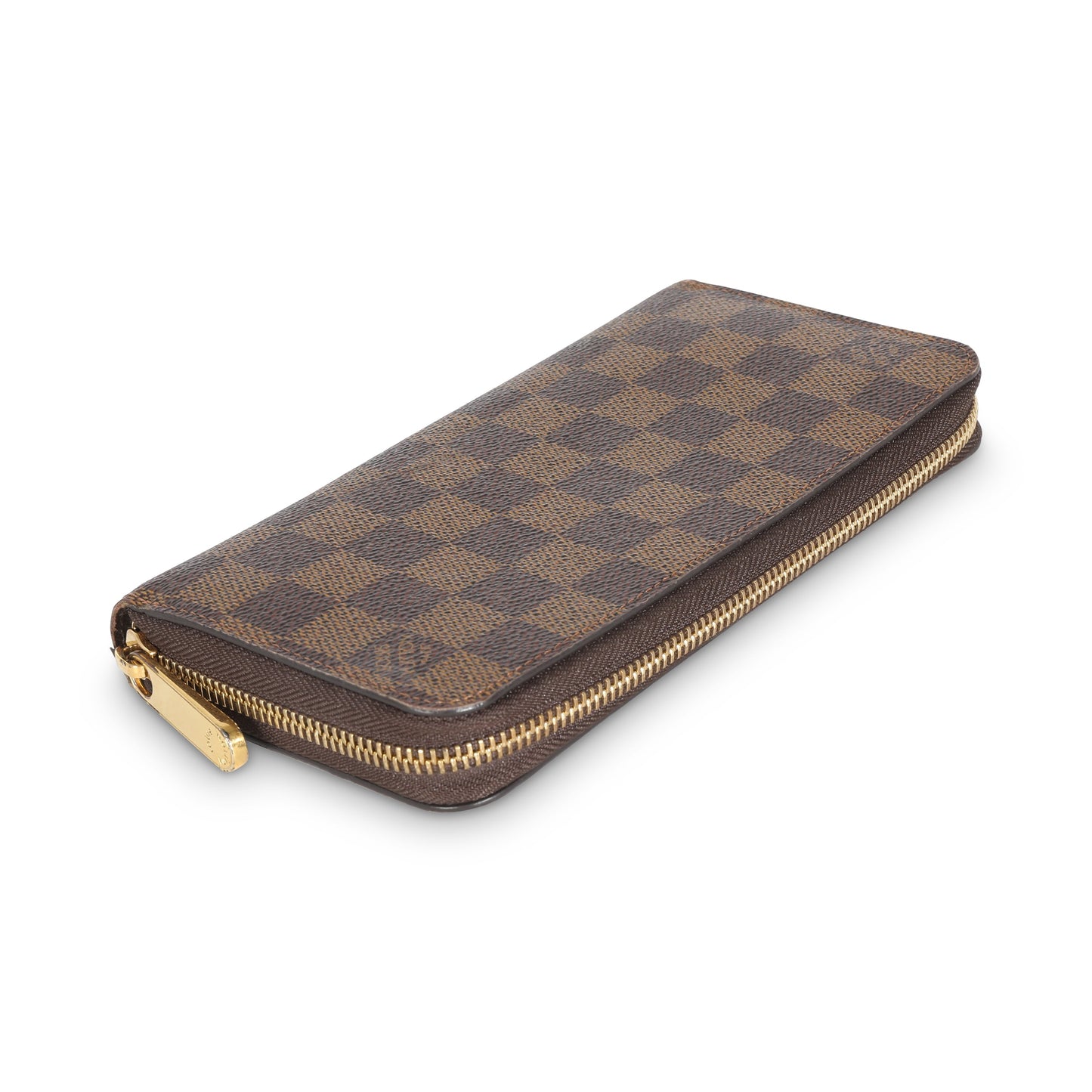 Louis Vuitton Damier Ebene Canvas Zippy Wallet