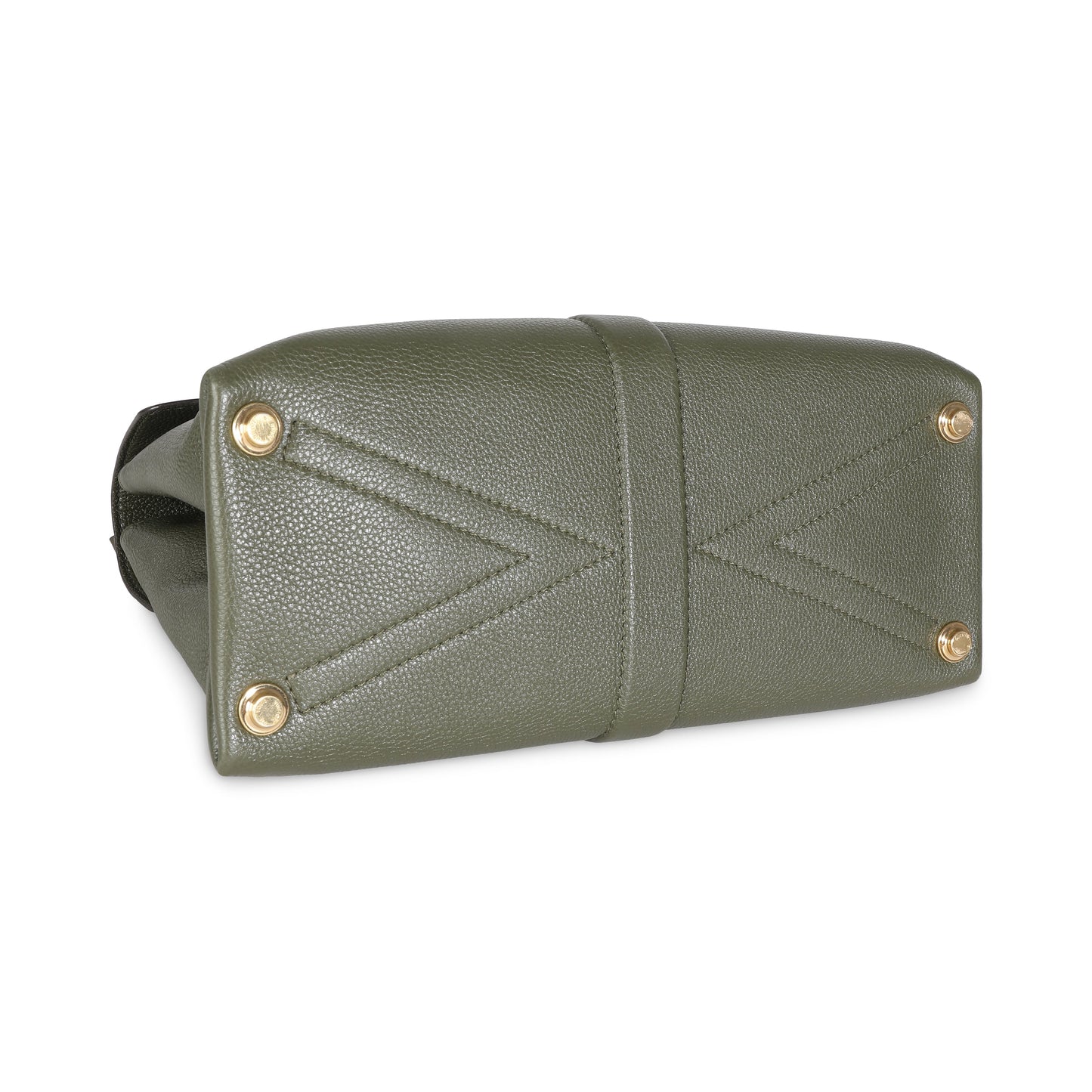 Louis Vuitton Khaki Grained Smooth Calfskin Rose Des Vents MM