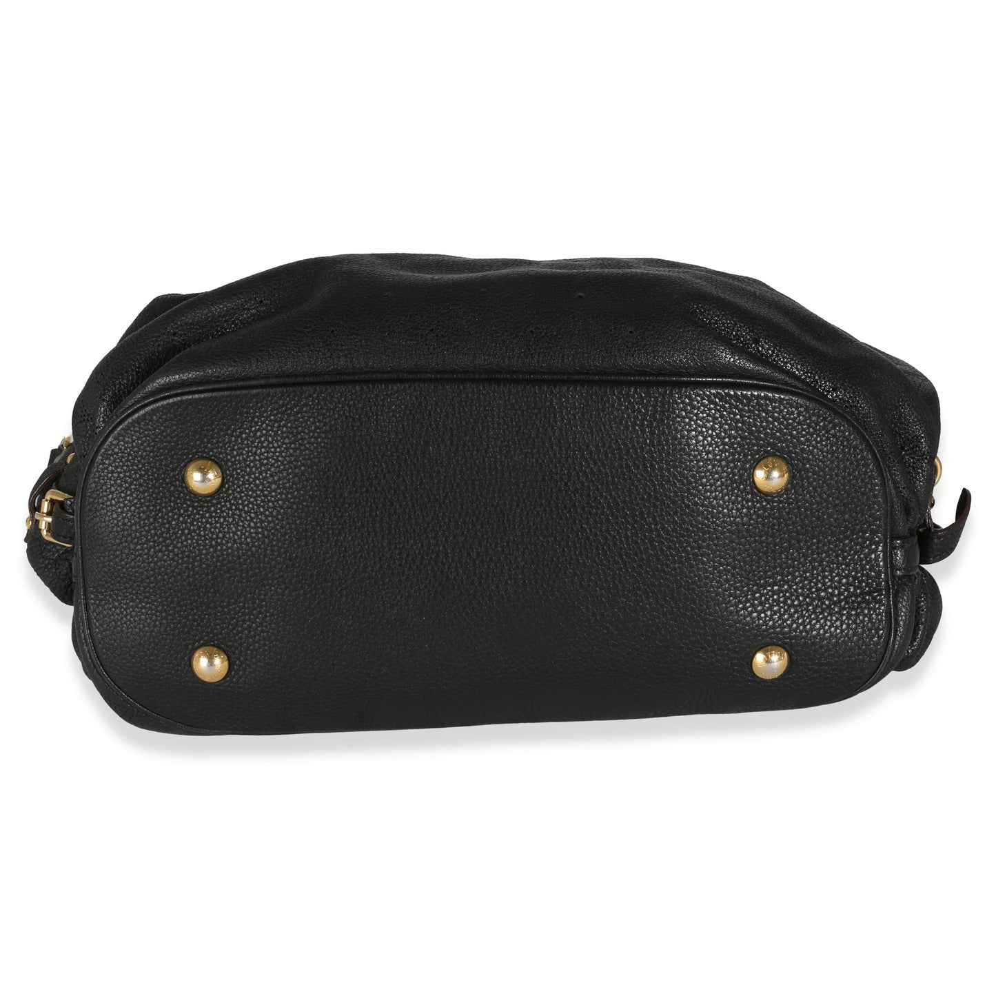 Louis Vuitton Black Mahina XL Hobo