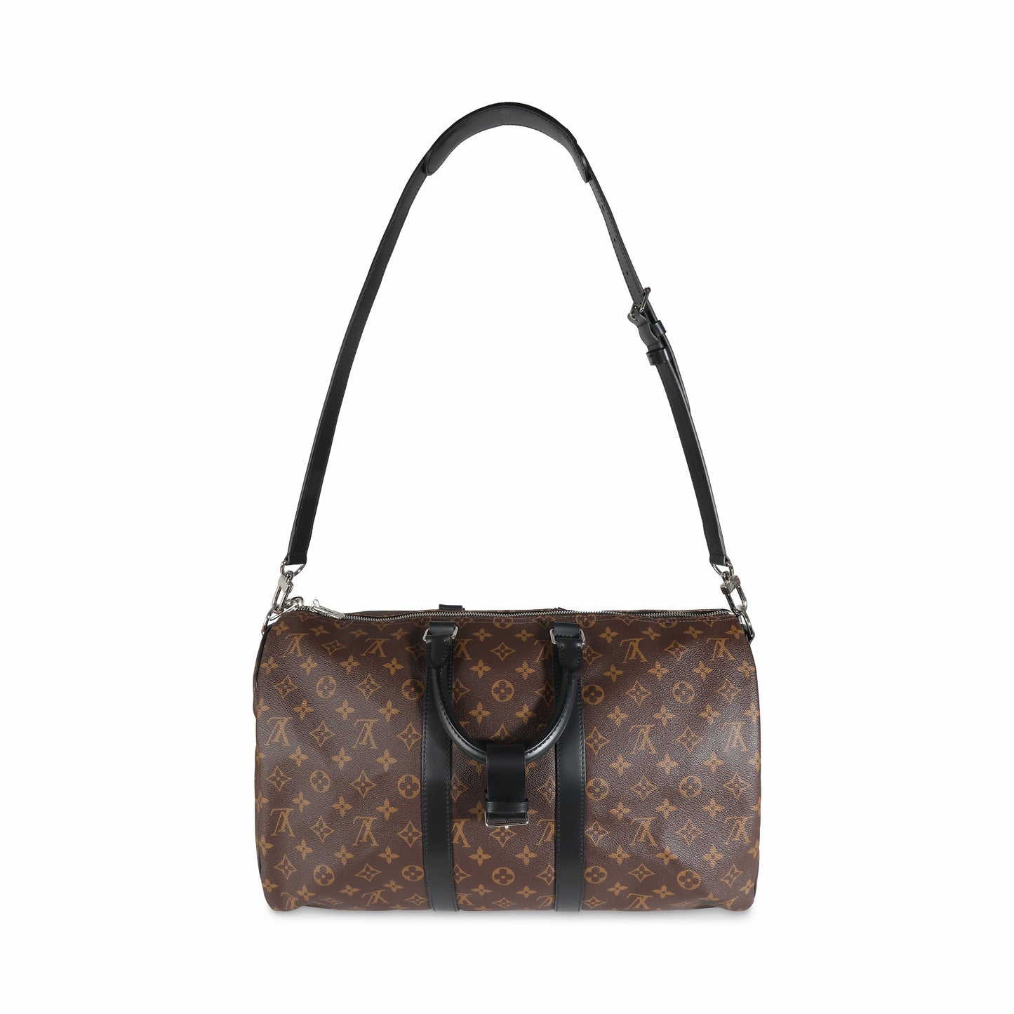 Louis Vuitton Monogram Macassar Keepall Bandouliere 45