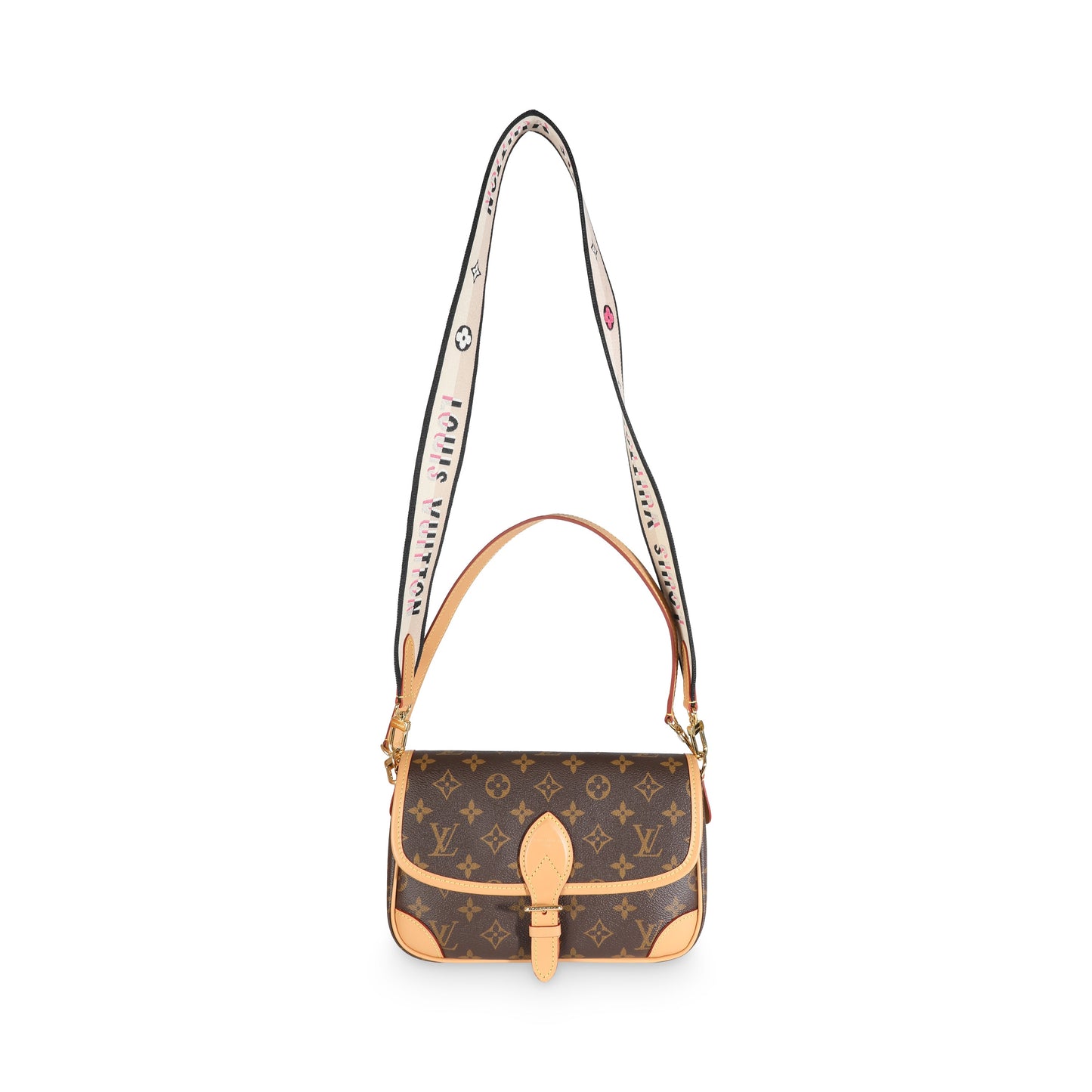 Louis Vuitton Black Monogram Canvas Diane
