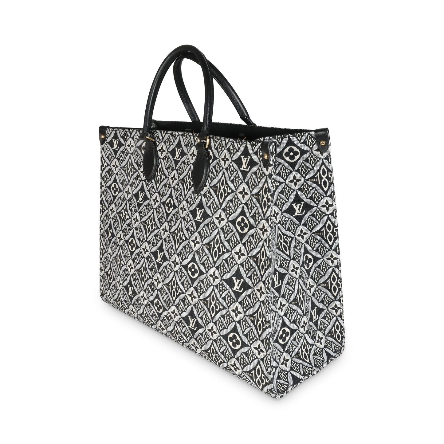 Louis Vuitton Grey Jacquard Since 1854 Onthego GM