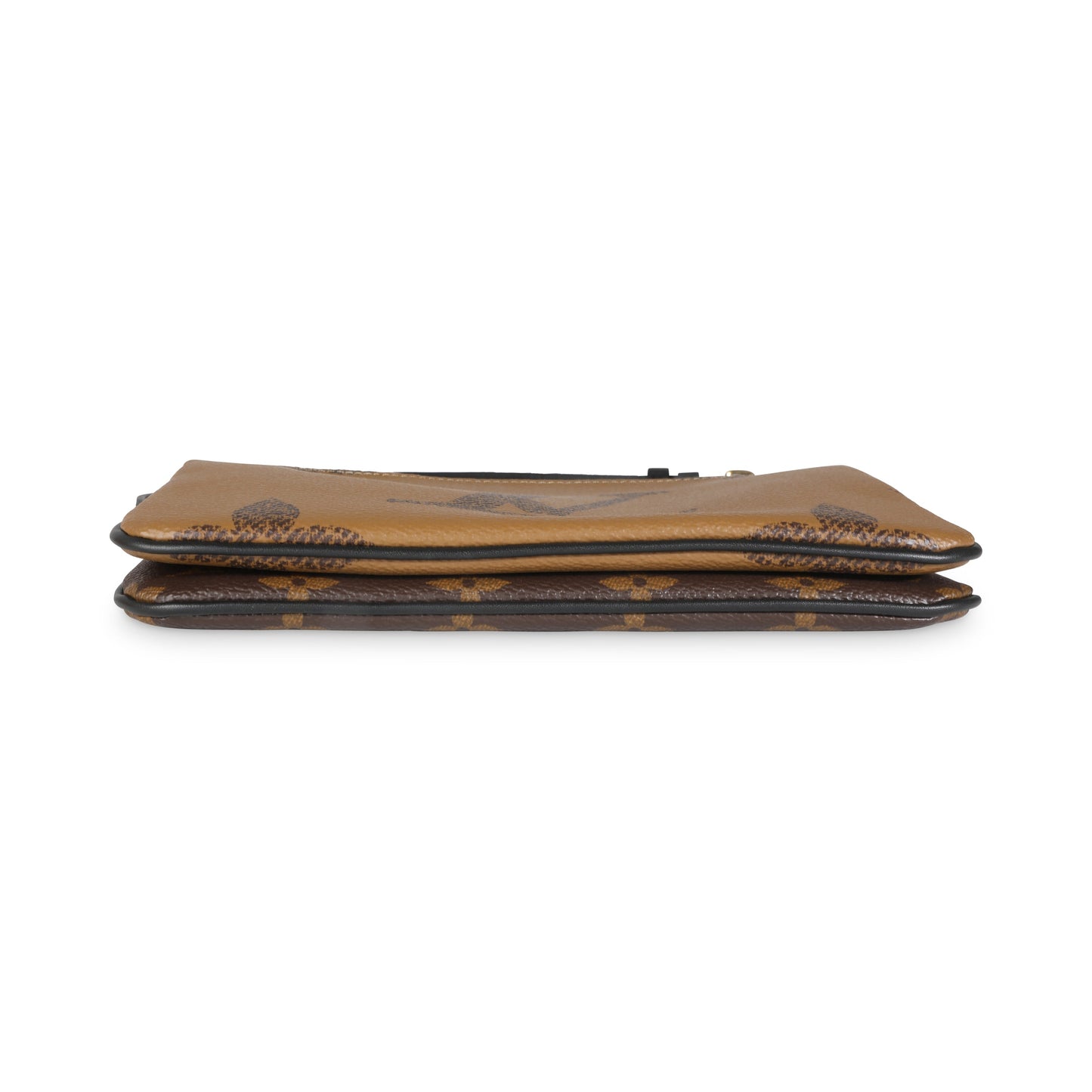 Louis Vuitton Reverse Monogram Canvas Double Zip Pochette