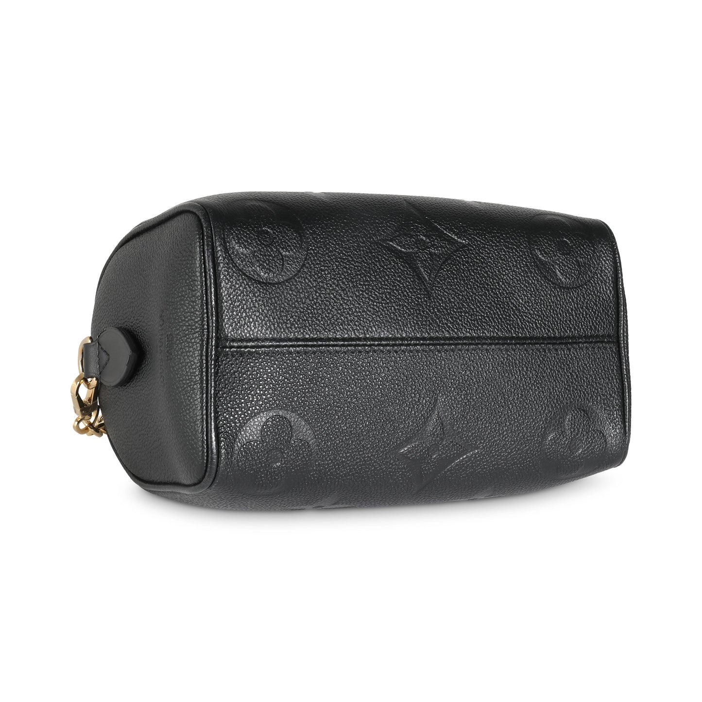Louis Vuitton Black Monogram Empreinte Speedy Bandouliere 20