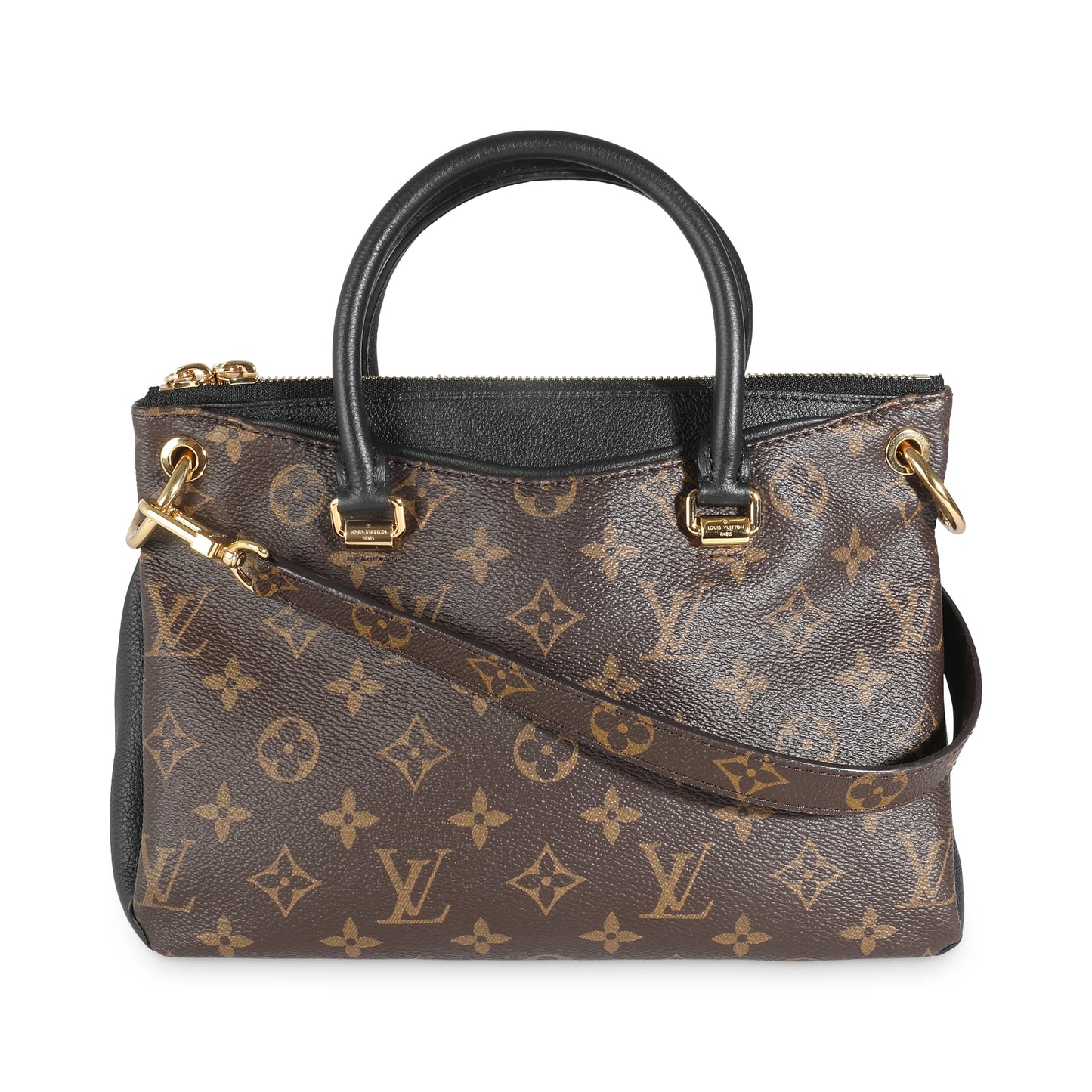 Louis Vuitton Black Monogram Canvas Pallas BB