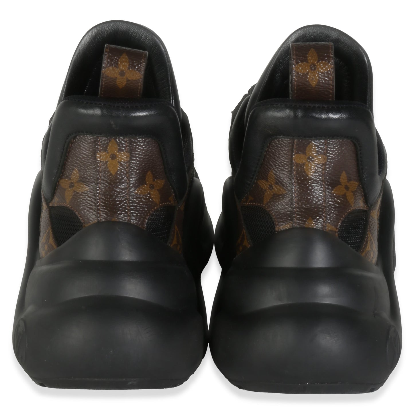 Louis Vuitton Calfskin Monogram Canvas LV Archlight Sneakers 37