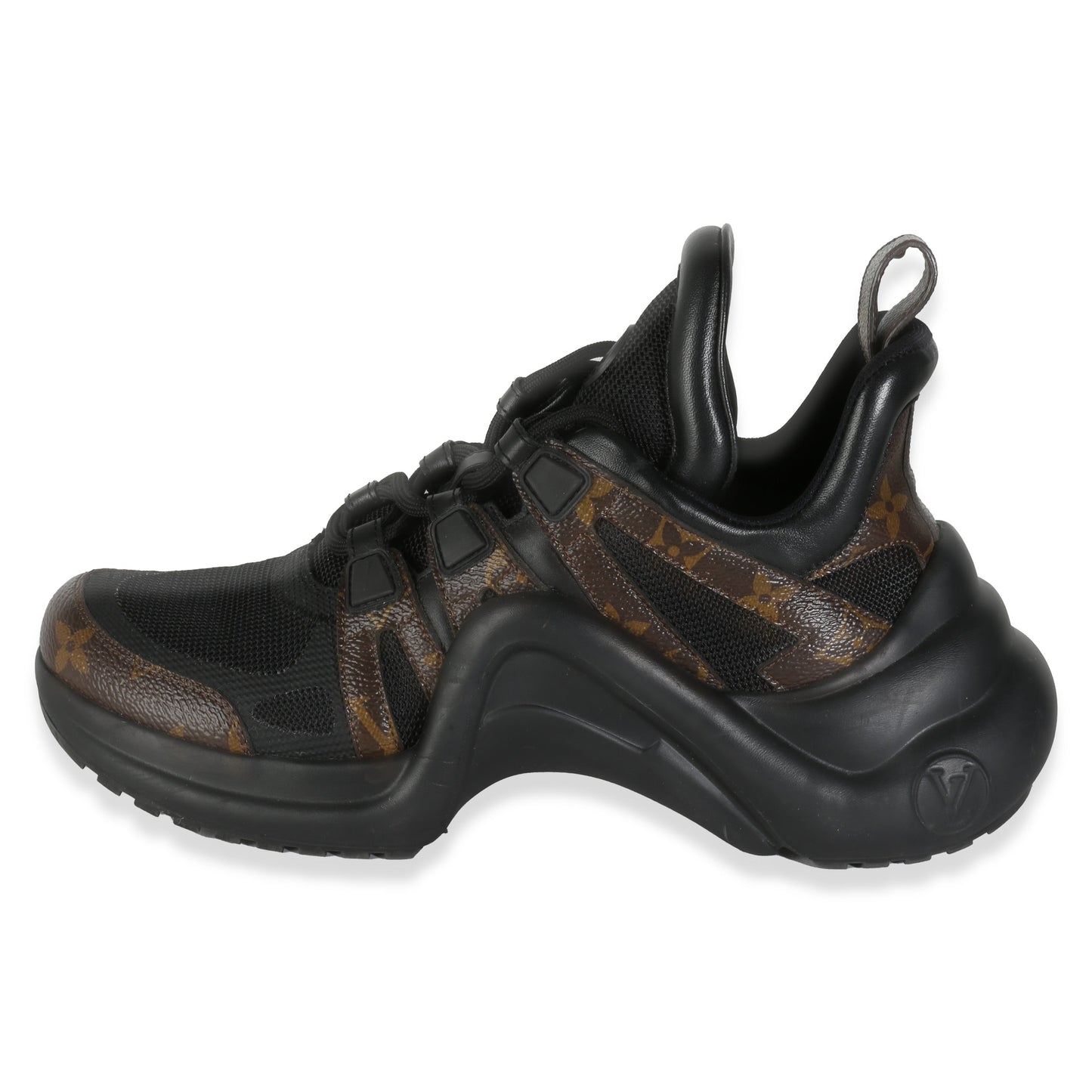 Louis Vuitton Calfskin Monogram Canvas LV Archlight Sneakers 37