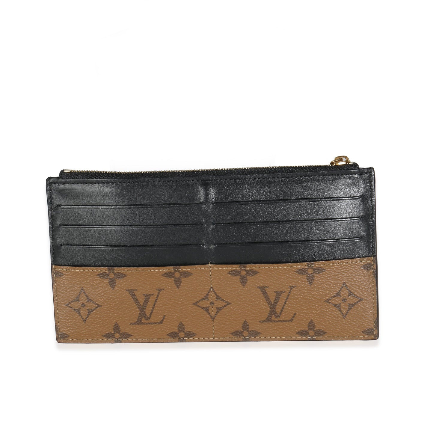 Louis Vuitton Monogram Reverse Canvas Slim Purse