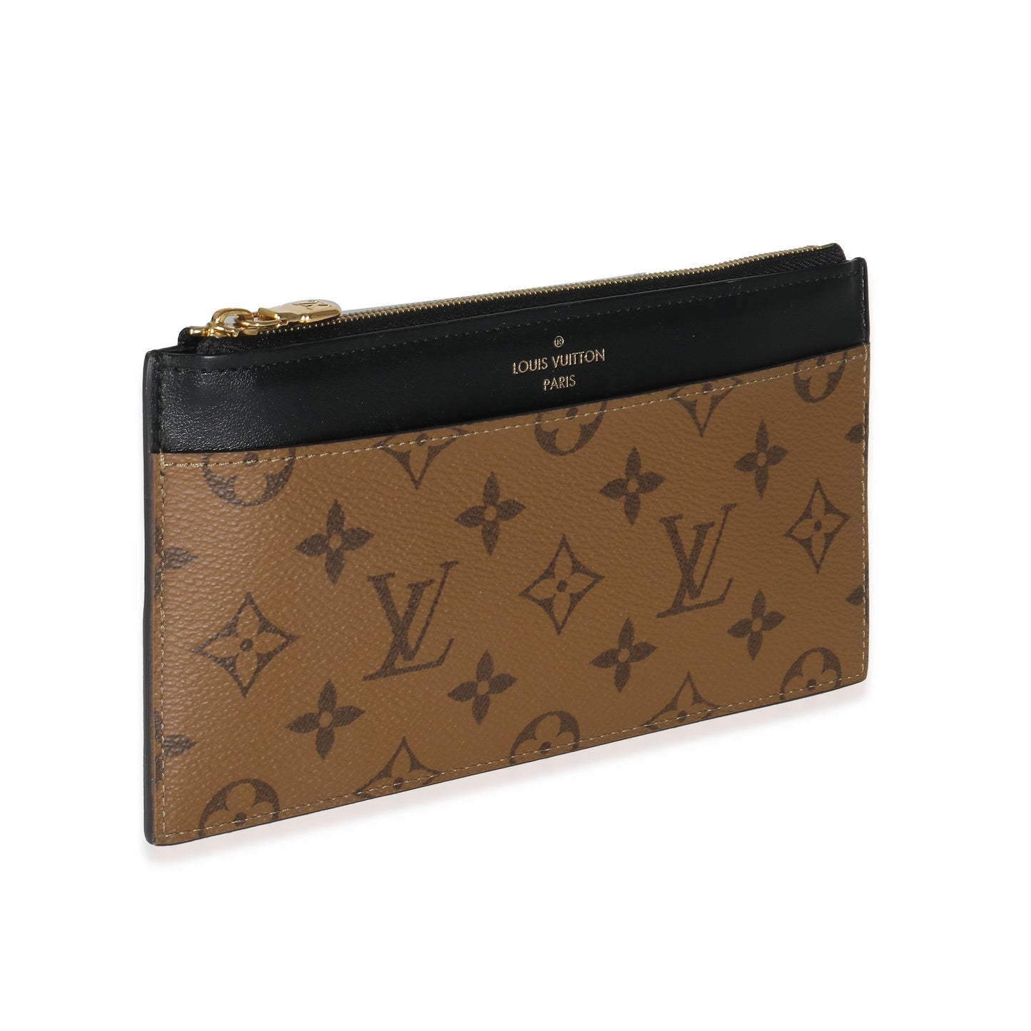 Louis Vuitton Monogram Reverse Canvas Slim Purse