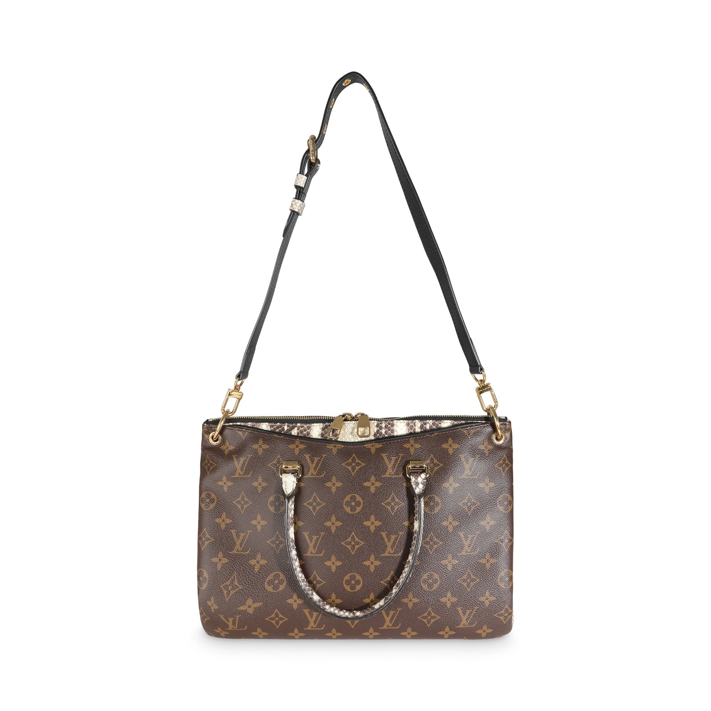 Louis Vuitton Python Monogram Canvas Pallas