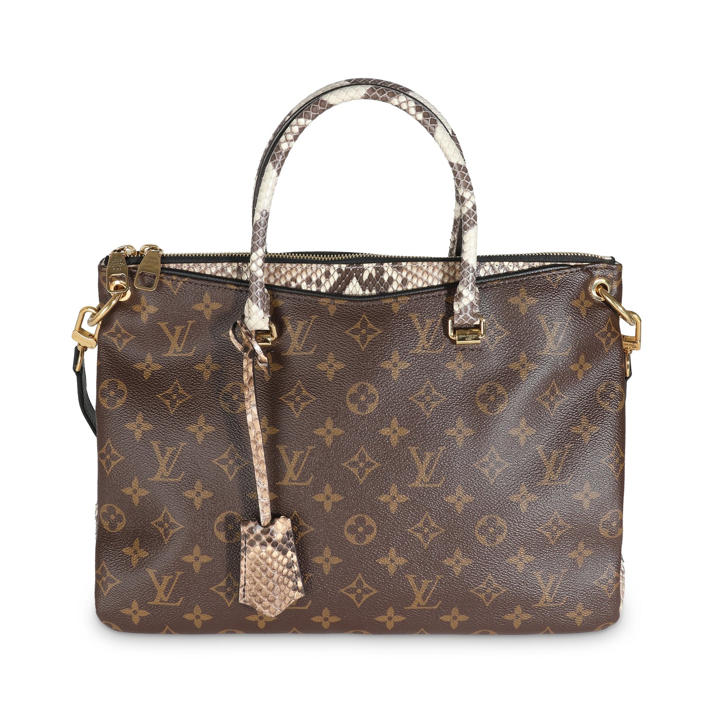 Louis Vuitton Python Monogram Canvas Pallas