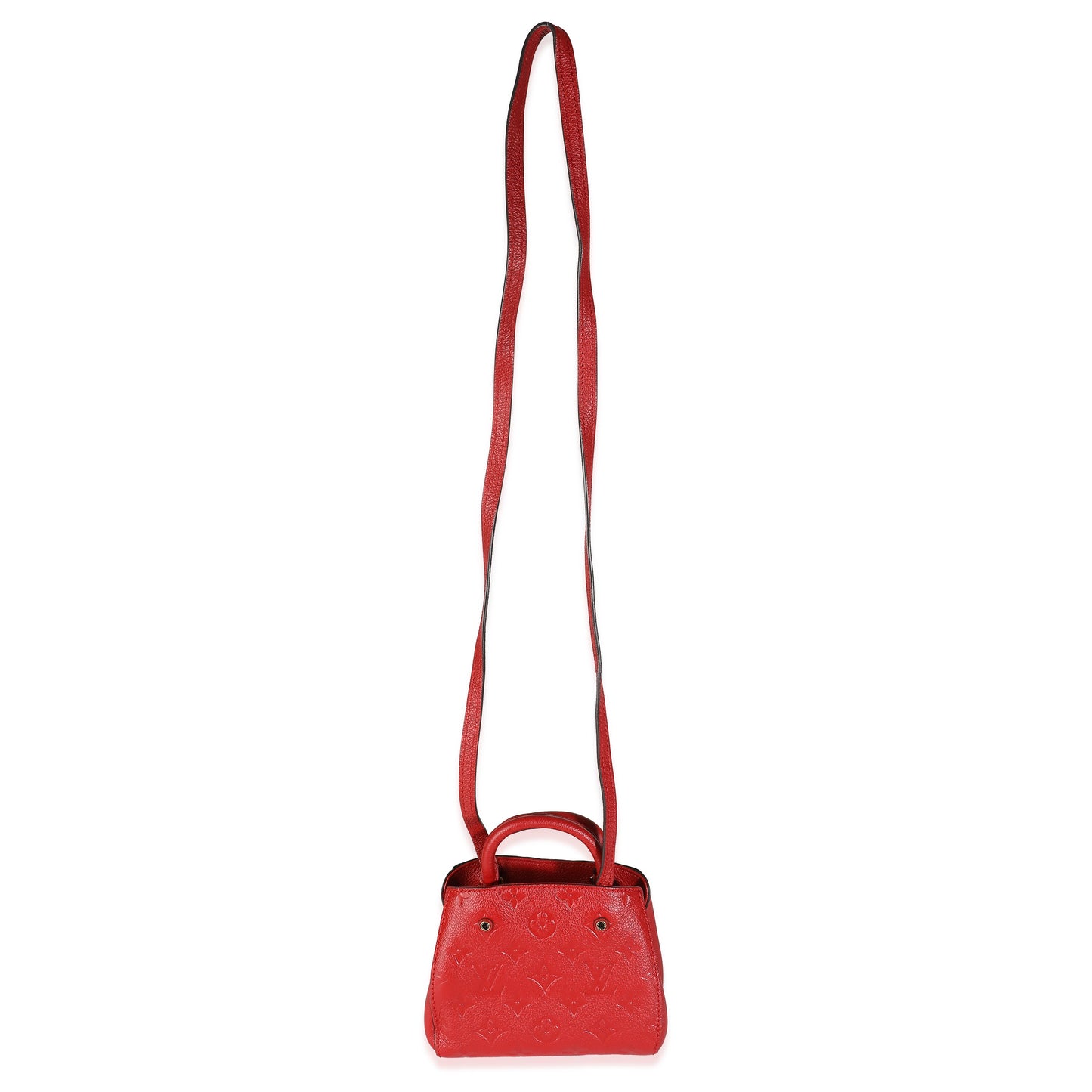 Louis Vuitton Cherry Monogram Empreinte Nano Montaigne