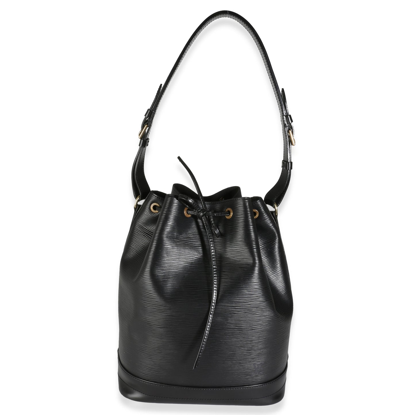 Louis Vuitton Black Epi Noe GM