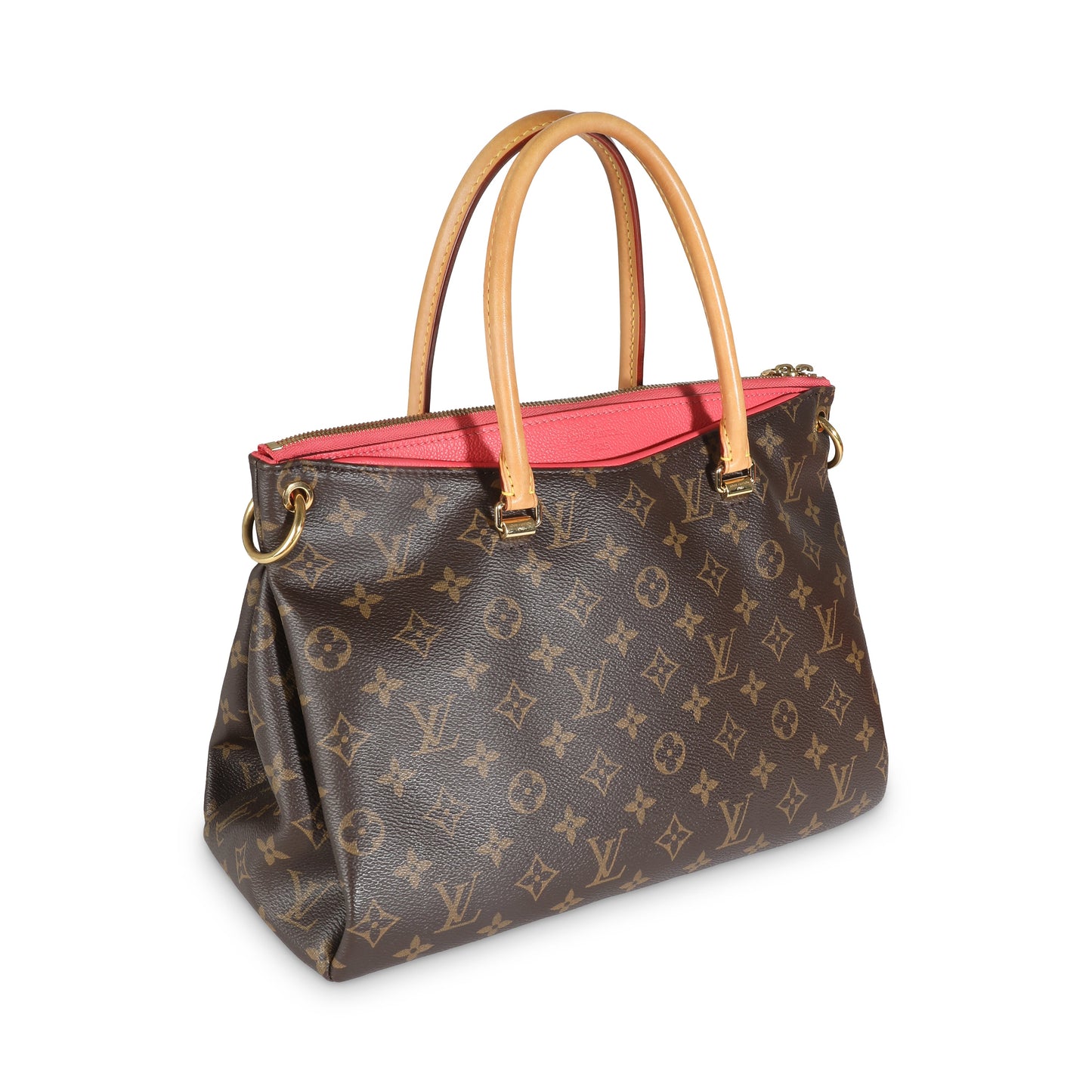 Louis Vuitton Litchi Monogram Canvas Pallas