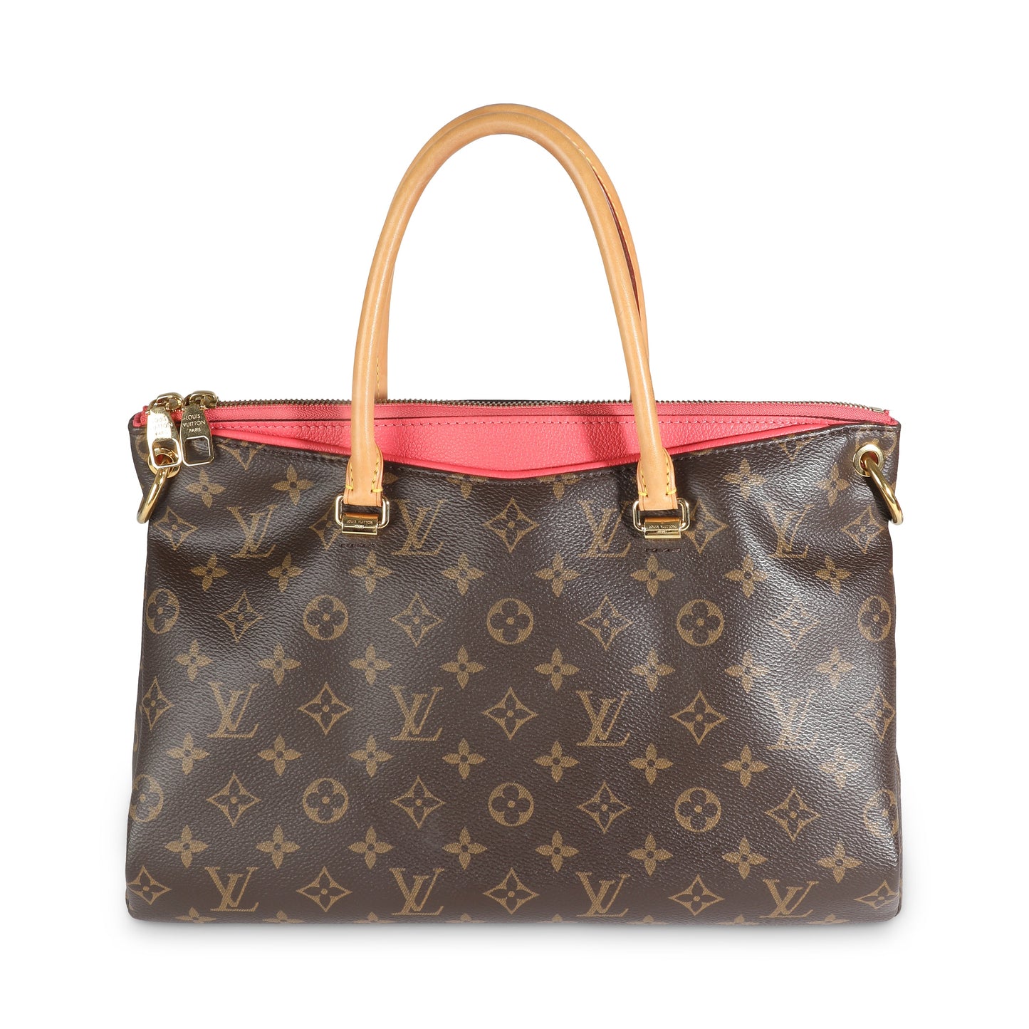 Louis Vuitton Litchi Monogram Canvas Pallas