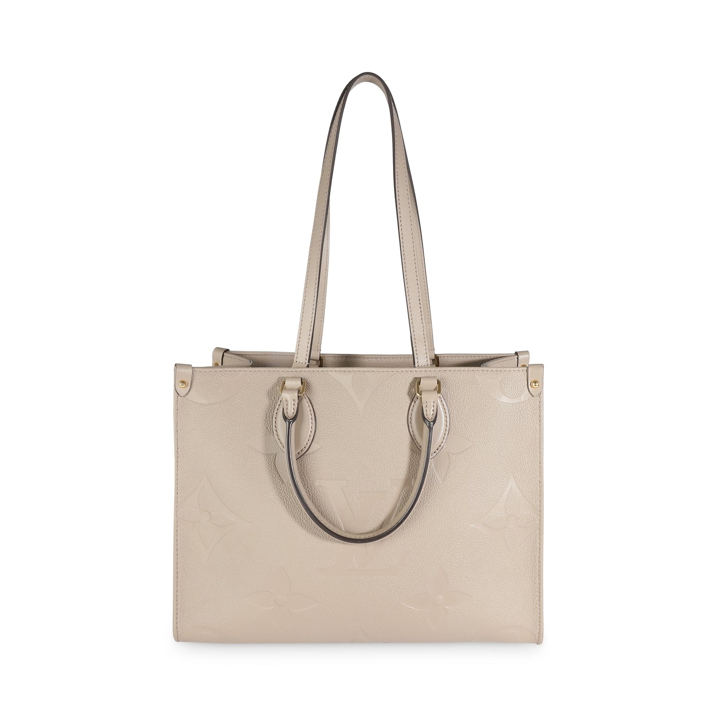 Louis Vuitton Tourterelle Giant Monogram Empreinte Onthego MM