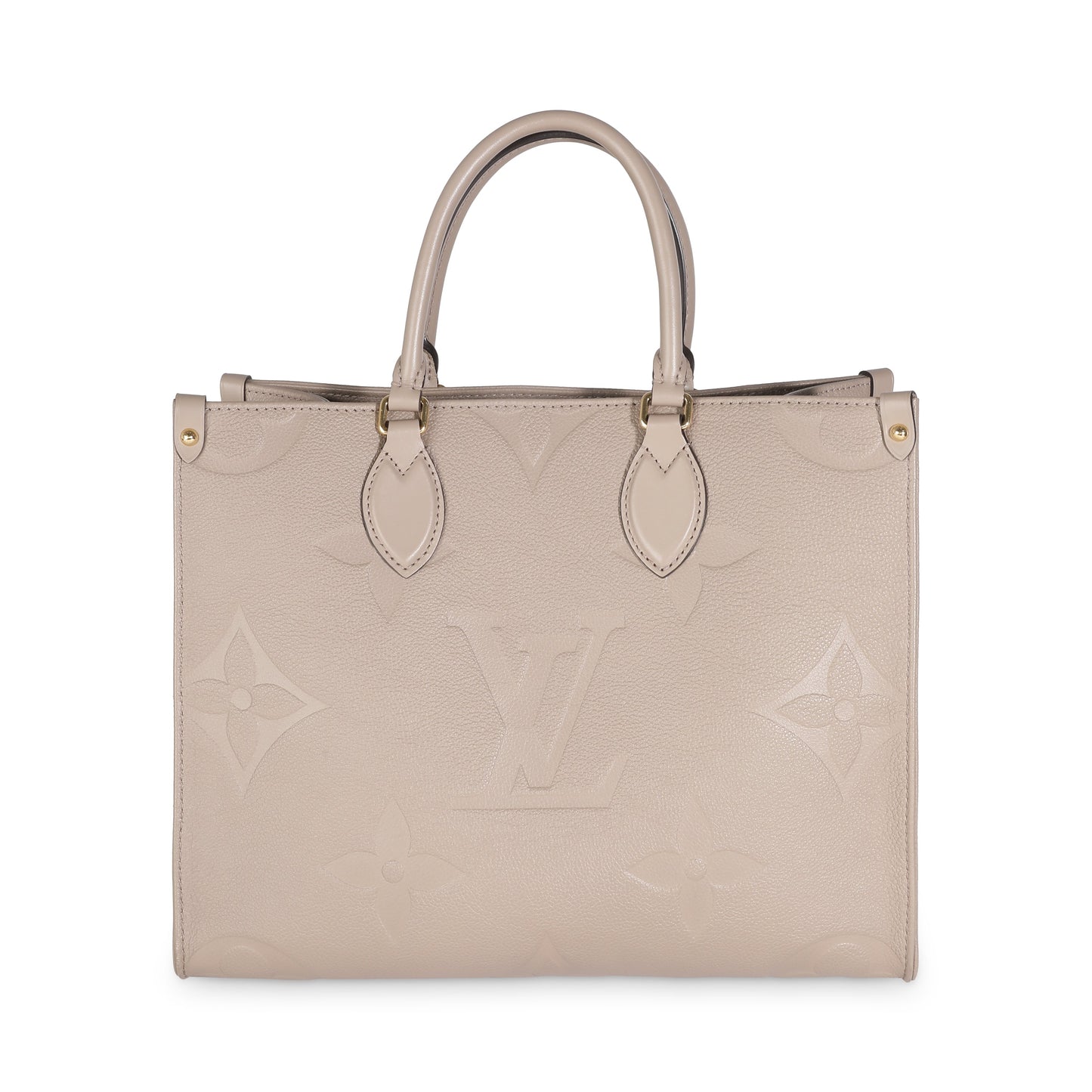 Louis Vuitton Tourterelle Giant Monogram Empreinte Onthego MM
