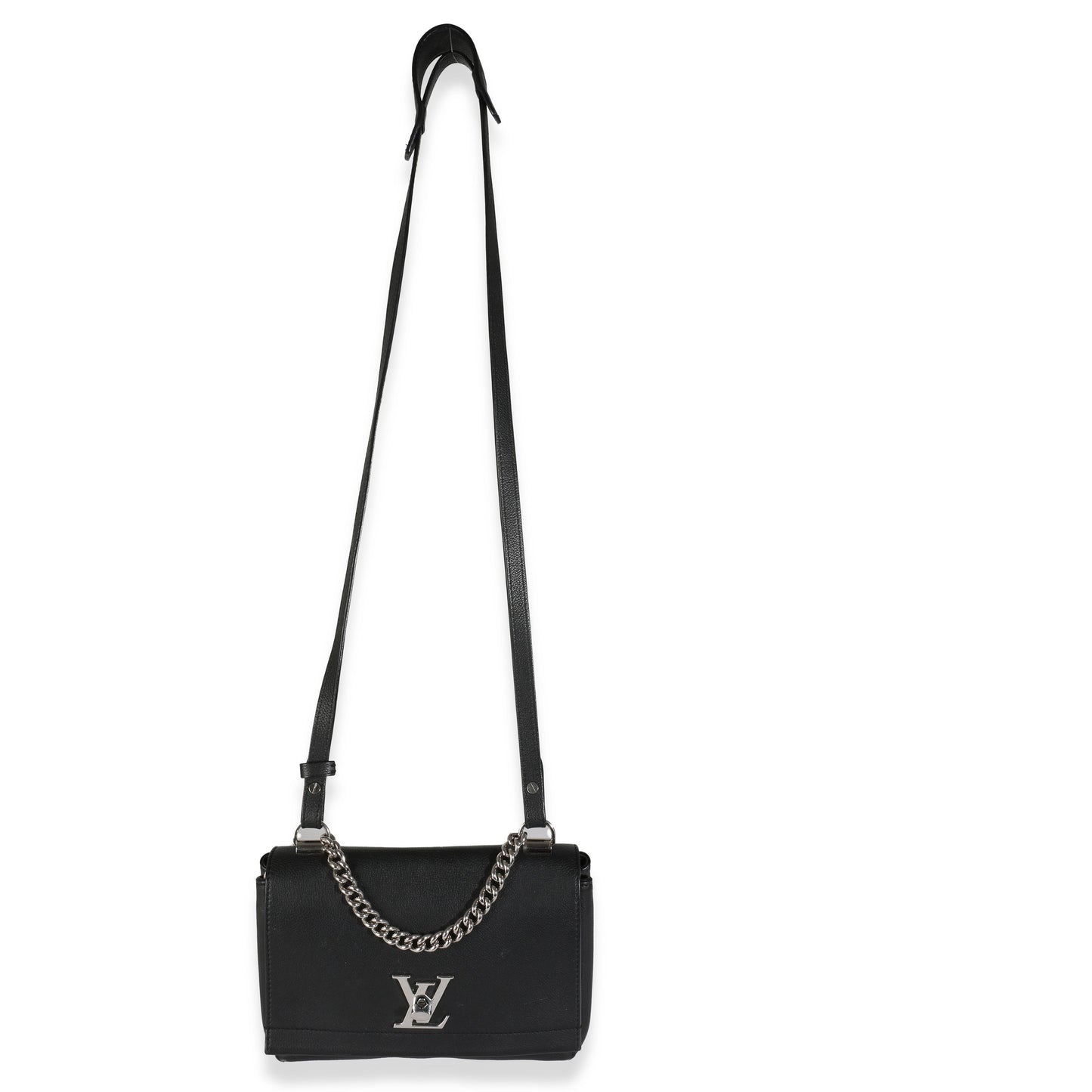 Louis Vuitton Black Calfskin Lockme II BB