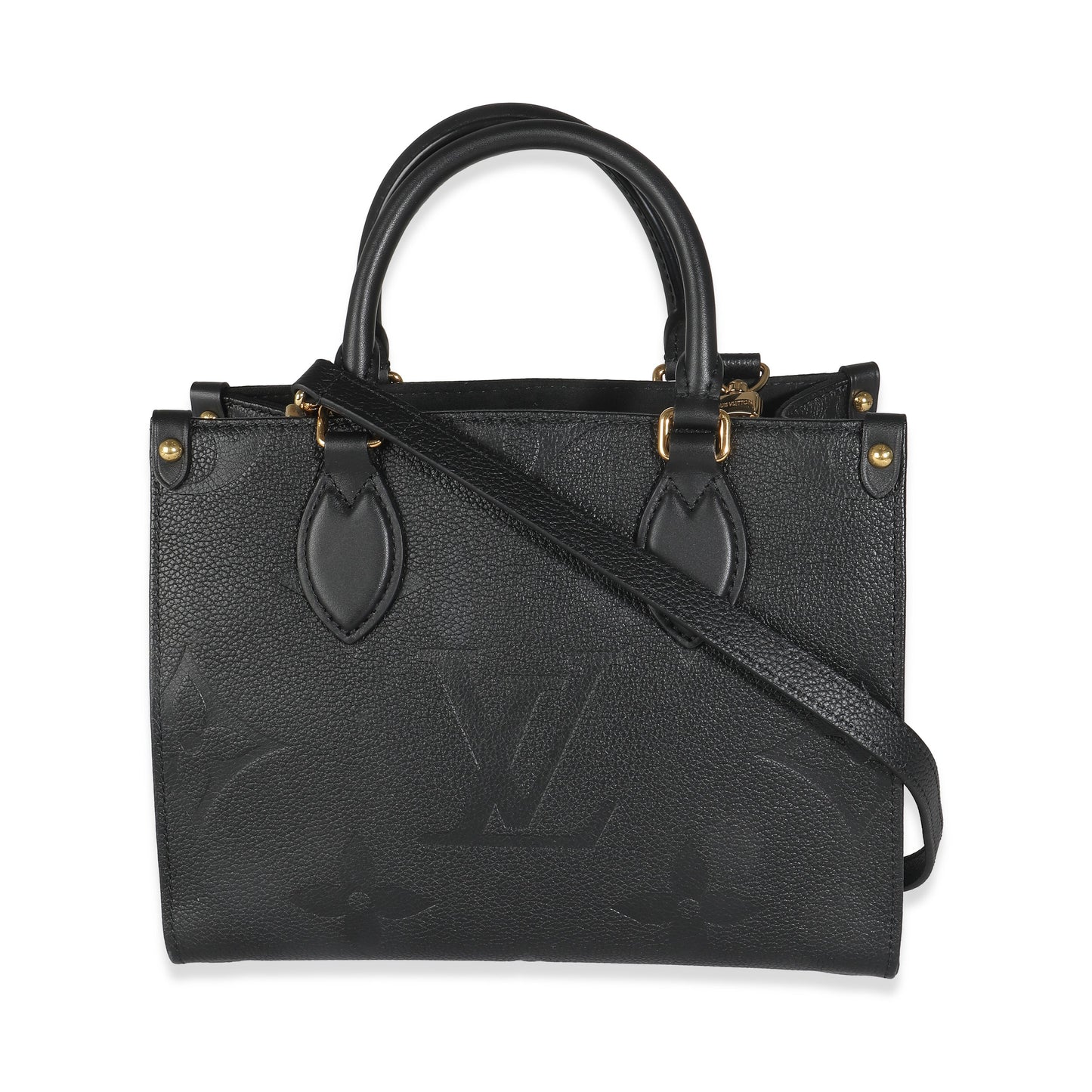 Louis Vuitton Black Giant Monogram Empreinte Onthego PM
