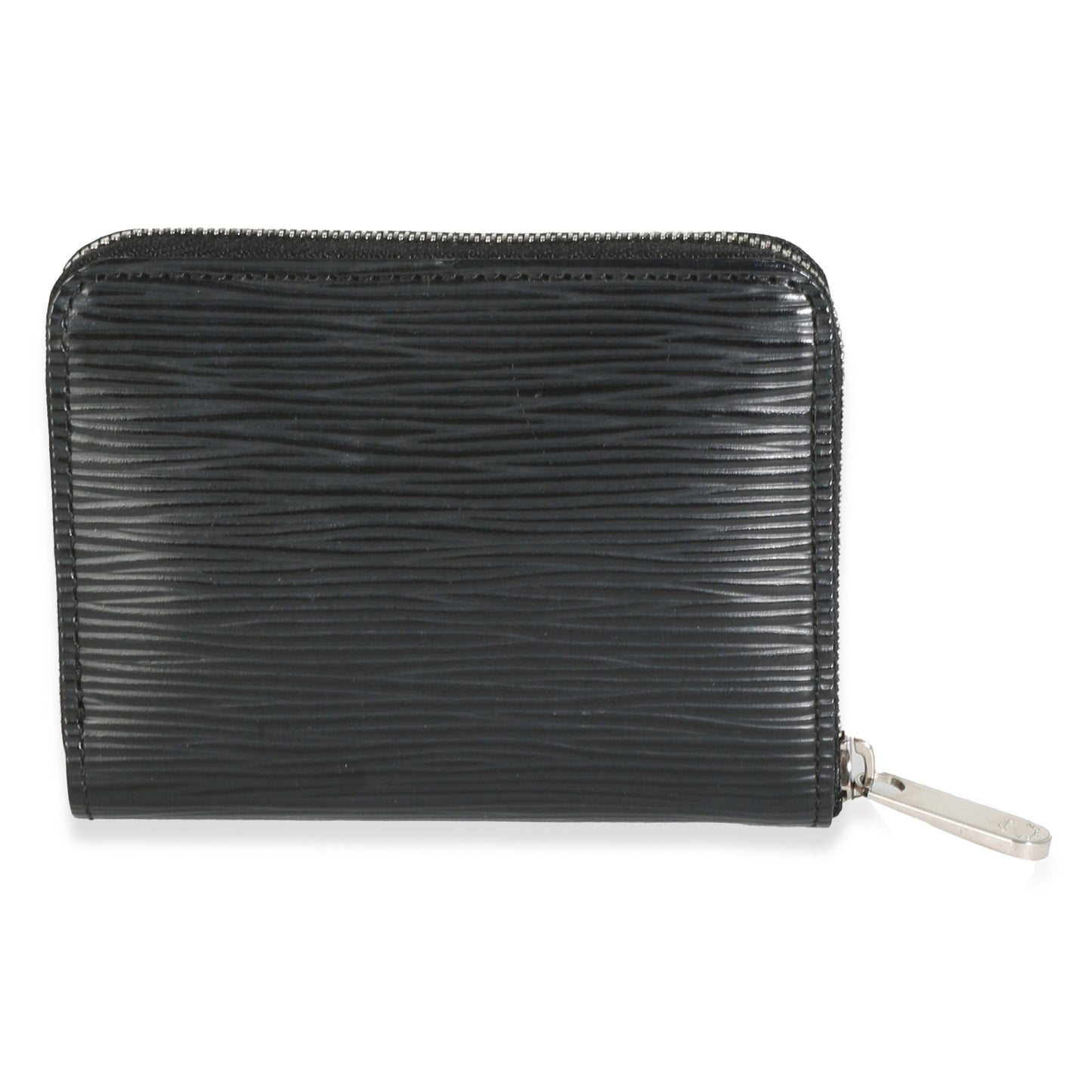 Louis Vuitton Black Epi Zippy Coin Purse
