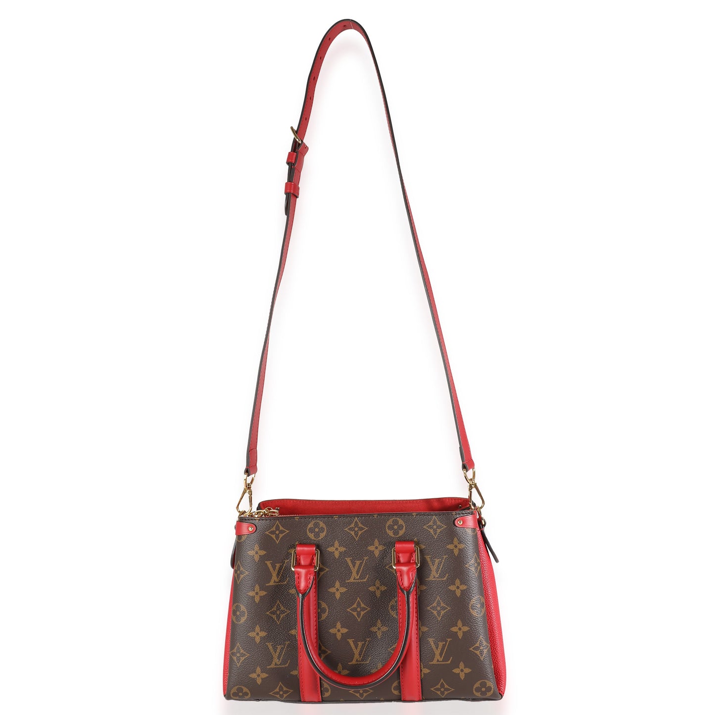 Louis Vuitton Cherry Monogram Canvas Soufflot BB