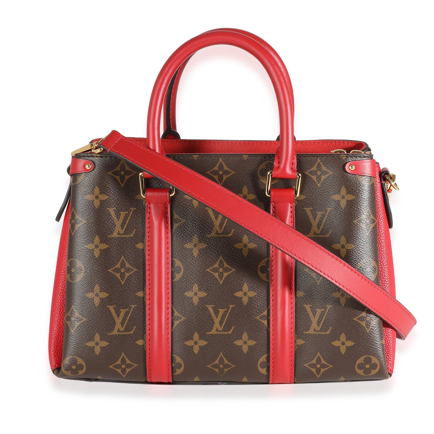 Louis Vuitton Cherry Monogram Canvas Soufflot BB