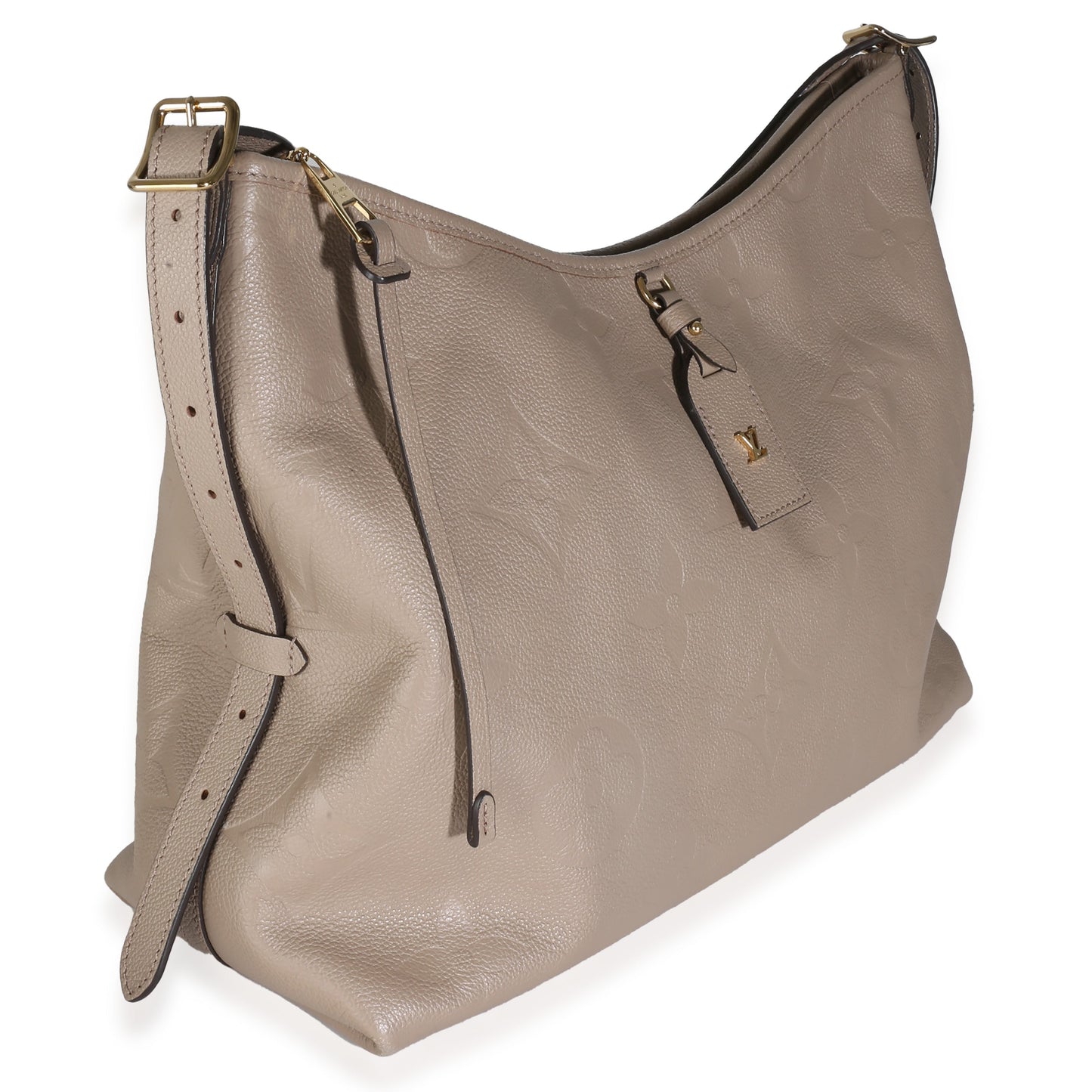 Louis Vuitton Turtledove Monogram Empreinte CarryAll MM
