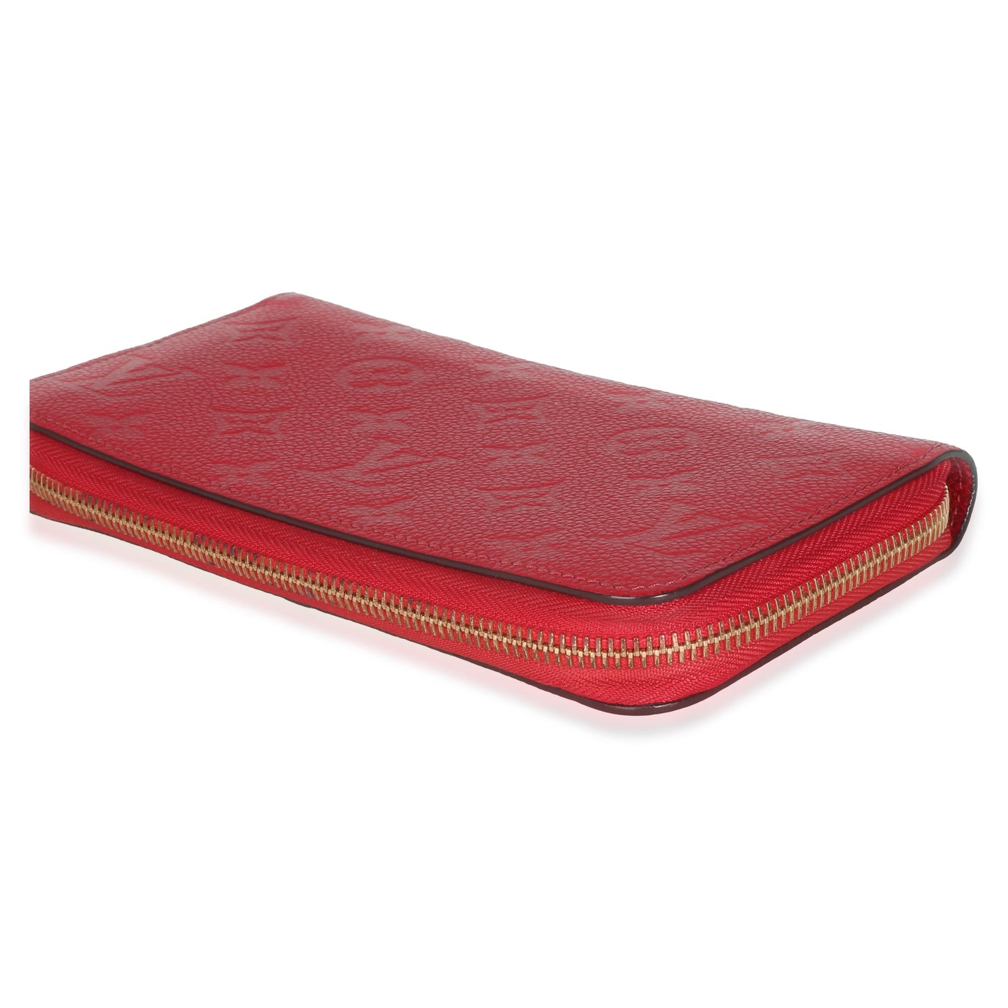 Louis Vuitton Cerise Monogram Empreinte Zippy Wallet