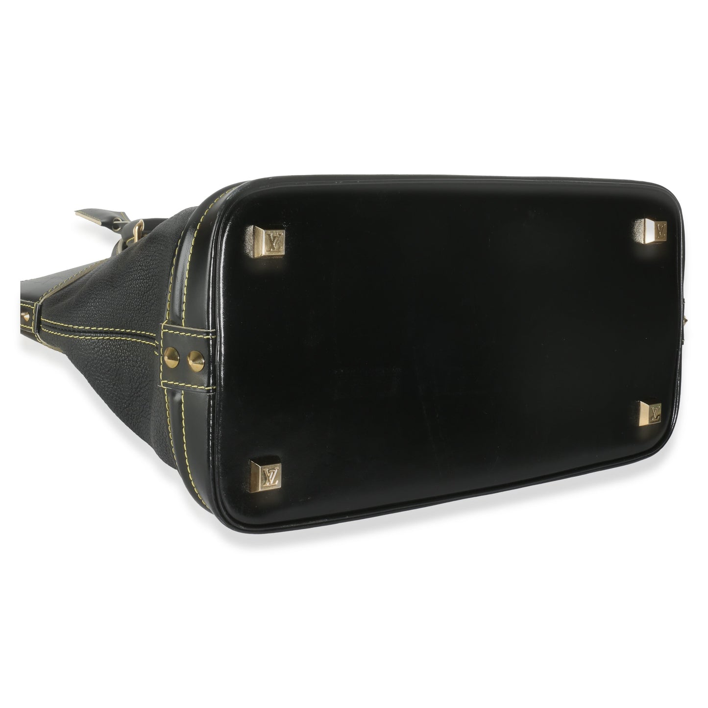 Louis Vuitton Black Leather Suhali Lockit MM