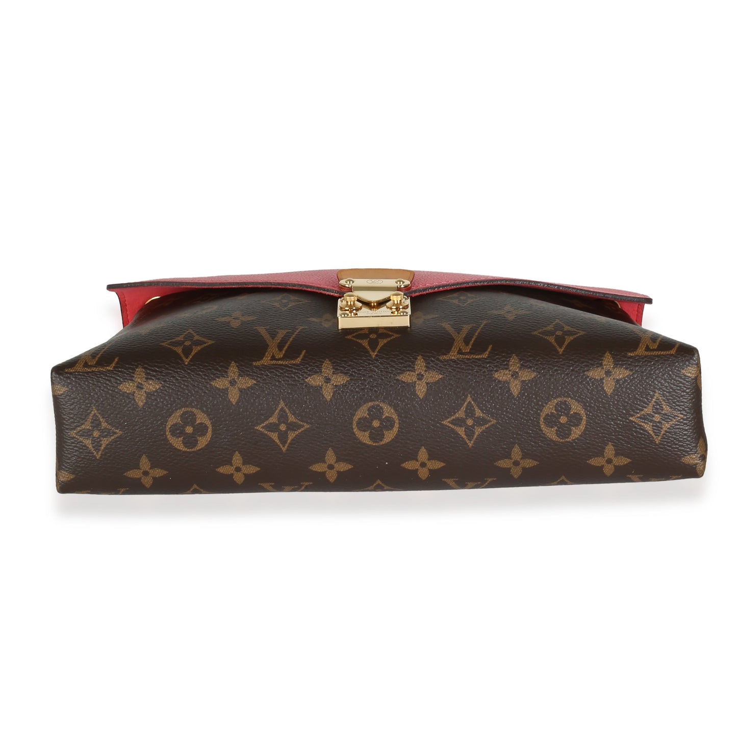 Louis Vuitton Rose Litchi Monogram Canvas Pallas Chain Bag