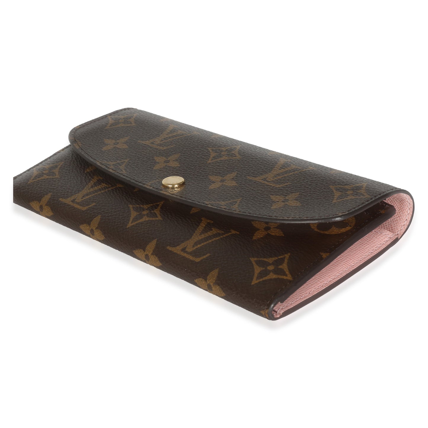 Louis Vuitton Rose Ballerine Monogram Canvas Emilie Wallet