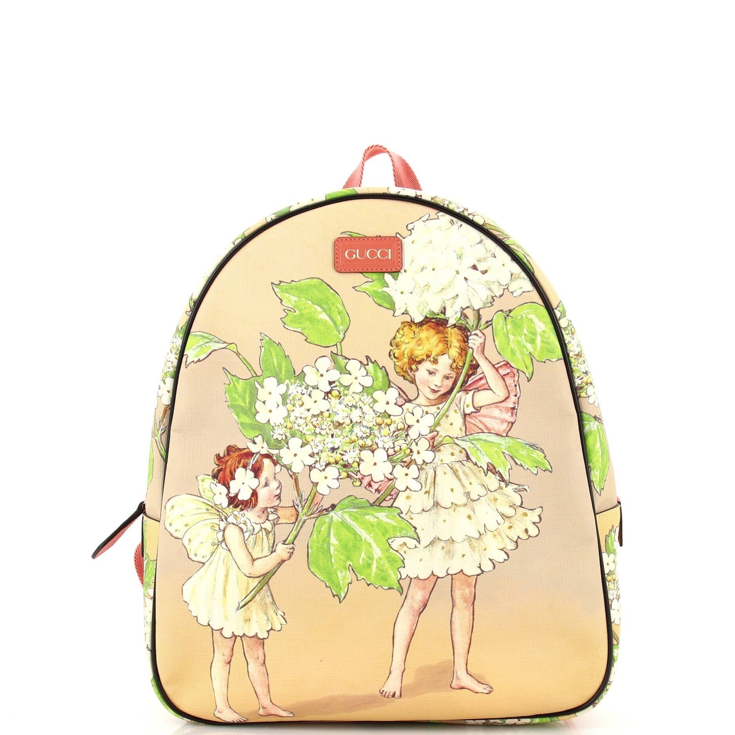Luxury Gucci Trending 2025 Children's Zip Backpack Printed Coated Canvas