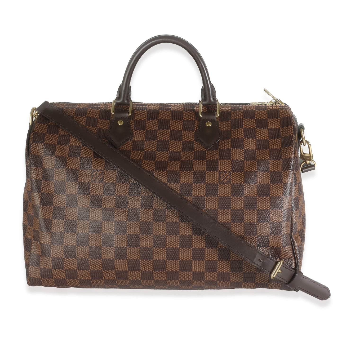 Louis Vuitton Damier Ebene Canvas Speedy Bandouliere 35