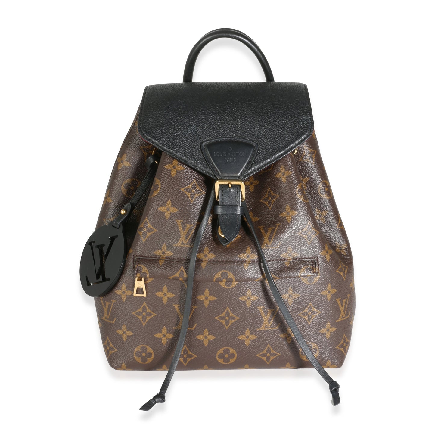Louis Vuitton Black Monogram Canvas Montsouris Backpack NM