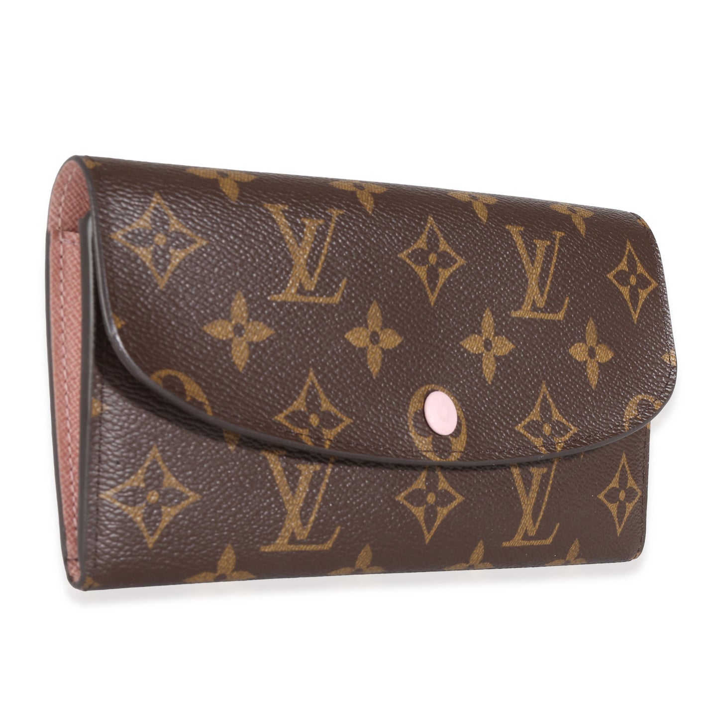 Louis Vuitton Rose Ballerine Monogram Canvas Emilie Wallet