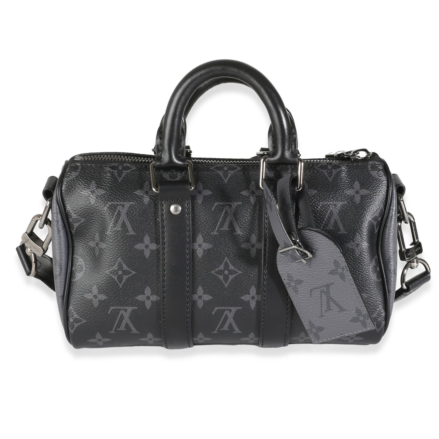 Louis Vuitton Monogram Eclipse Canvas Speedy Bandouliere 25