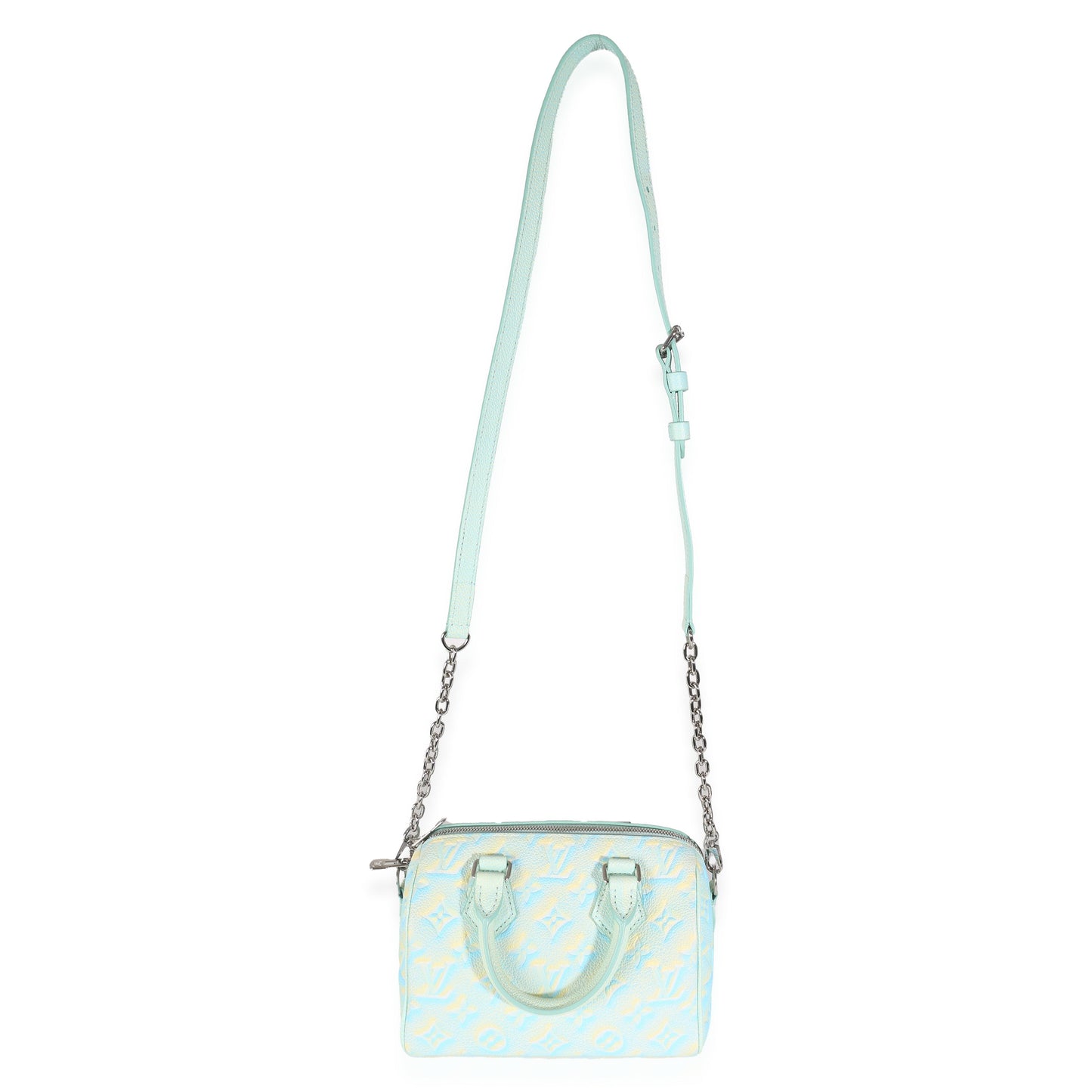 Louis Vuitton Water Green Empreinte Monogram Summer Stardust Speedy 20